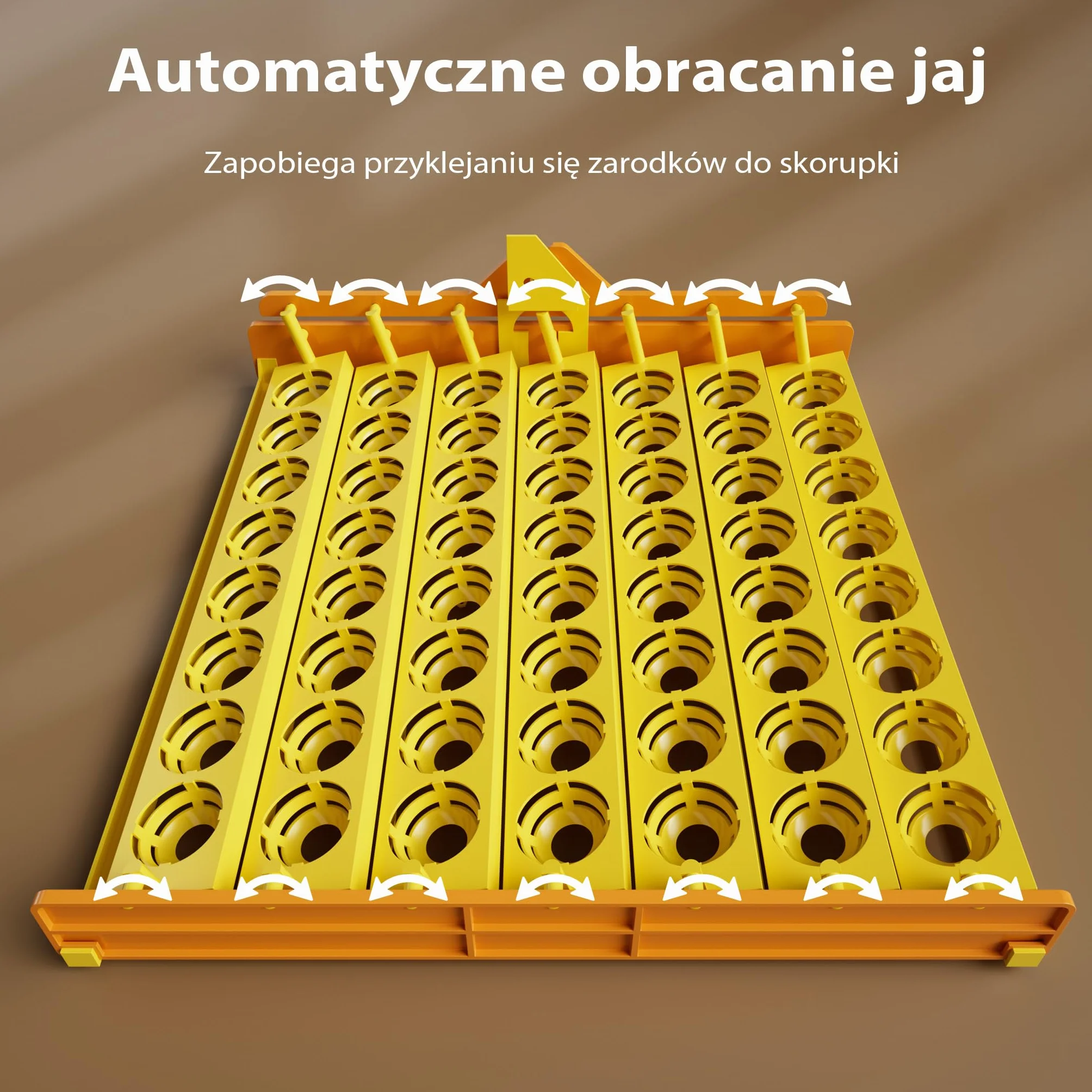 Wiltec automatyczny inkubator na 112 jaj, inkubator z w pełni automatycznym systemem obracania, inkubator z kontrolą temperatury i regulacją wilgotności, inkubator do jaj wylęgowych