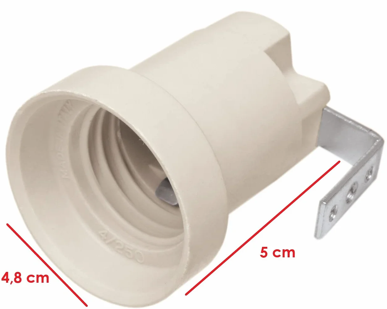 Poly Pool PP0480.8X oprawka lampy E27 z uchwytem