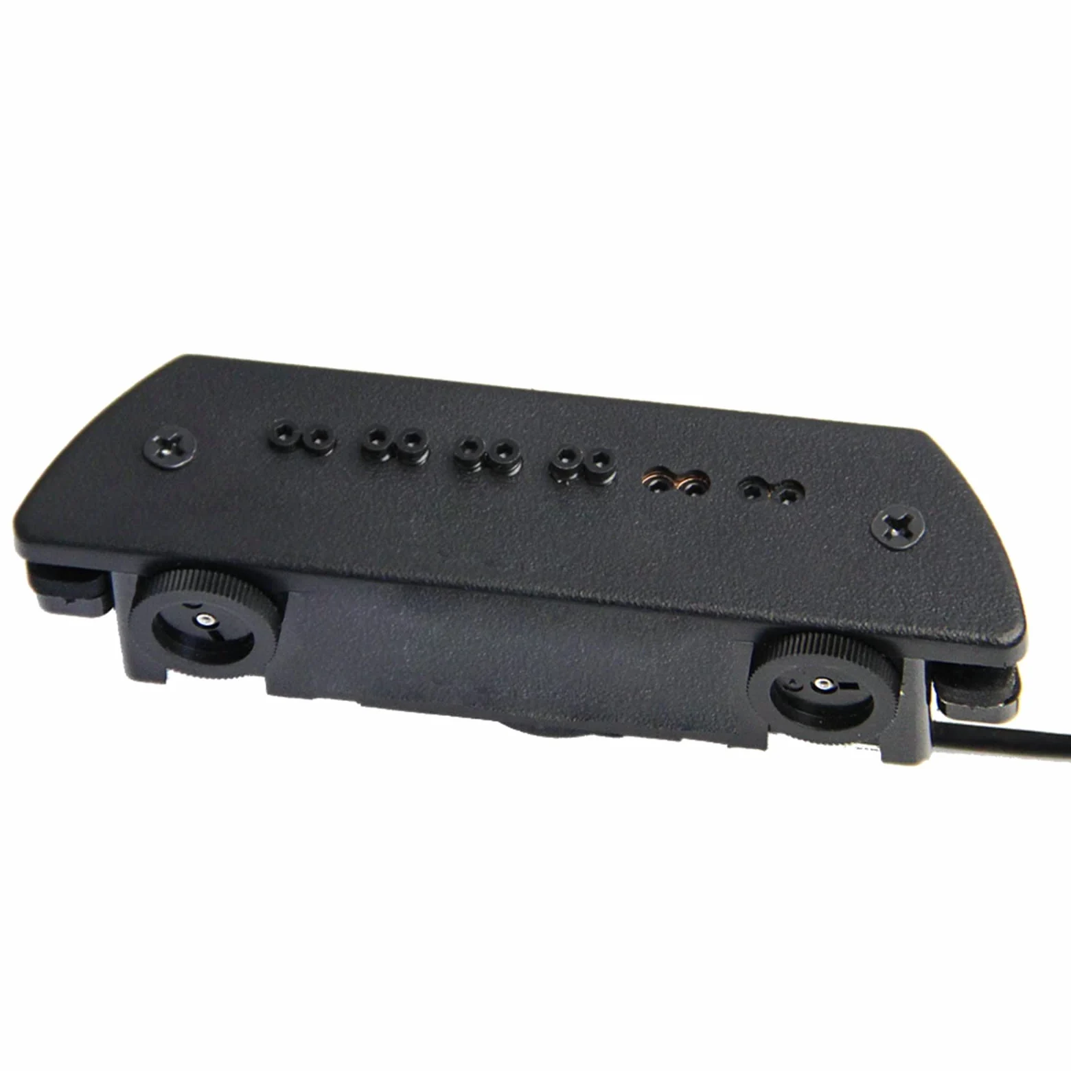 Guitar Soundhole Pickup System Przedwzmacniacza Gitarowego Podwójny System Przetworników Cewka Z Mikrofonem Uchwyt Na Gitarę Wymiana przetwornika gitary