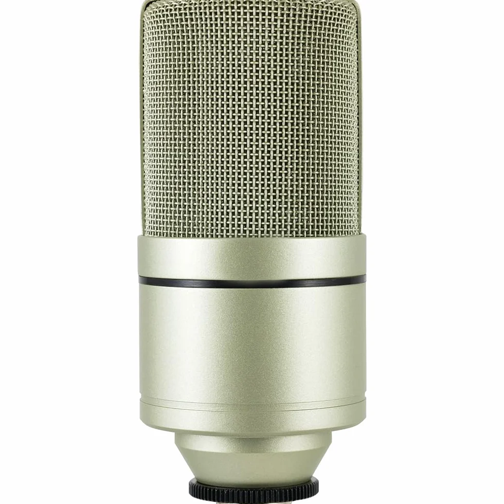 MXL 990 mikrofon pojemnościowy, srebrny