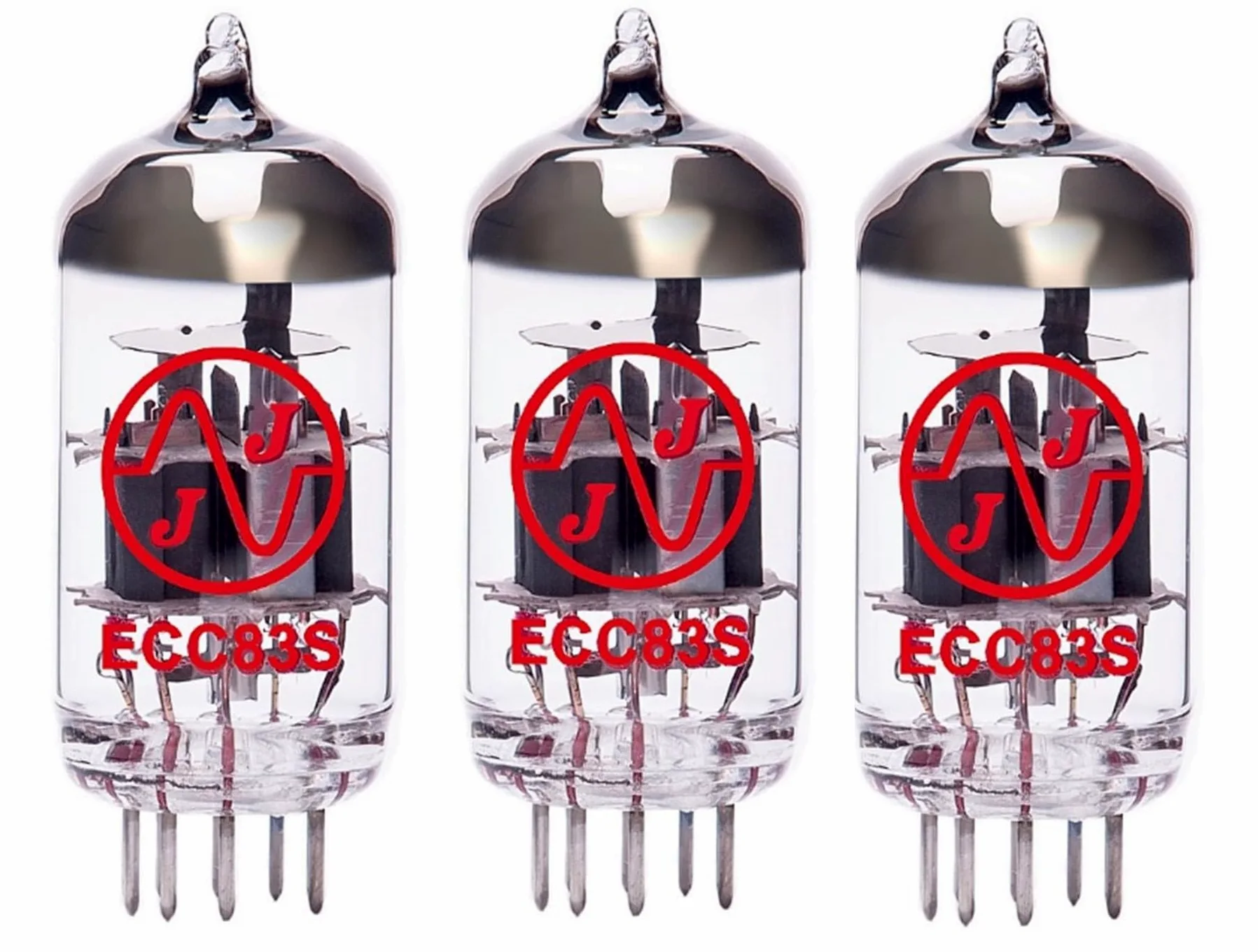 JJ Electronic 12AX7 / ECC83 przedwzmacniacz próżniowy, 3 sztuki, XLR, mikrofon