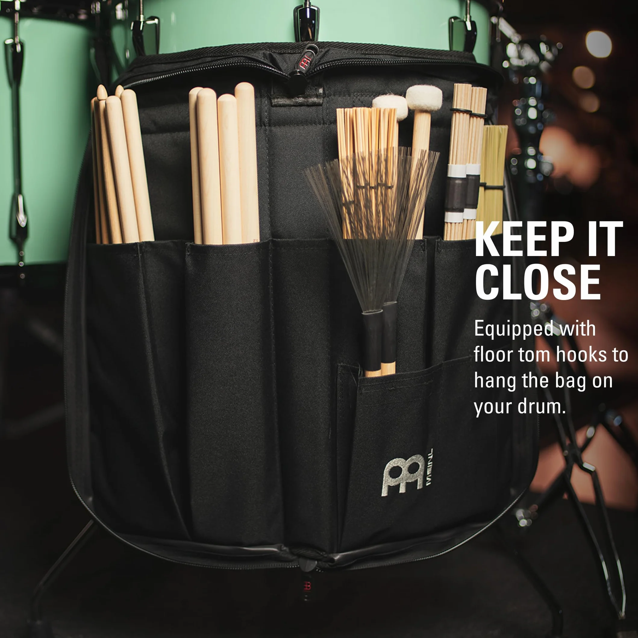 Meinl StickBag Designer MSB-1, Black - Torba na pałeczki perkusyjne