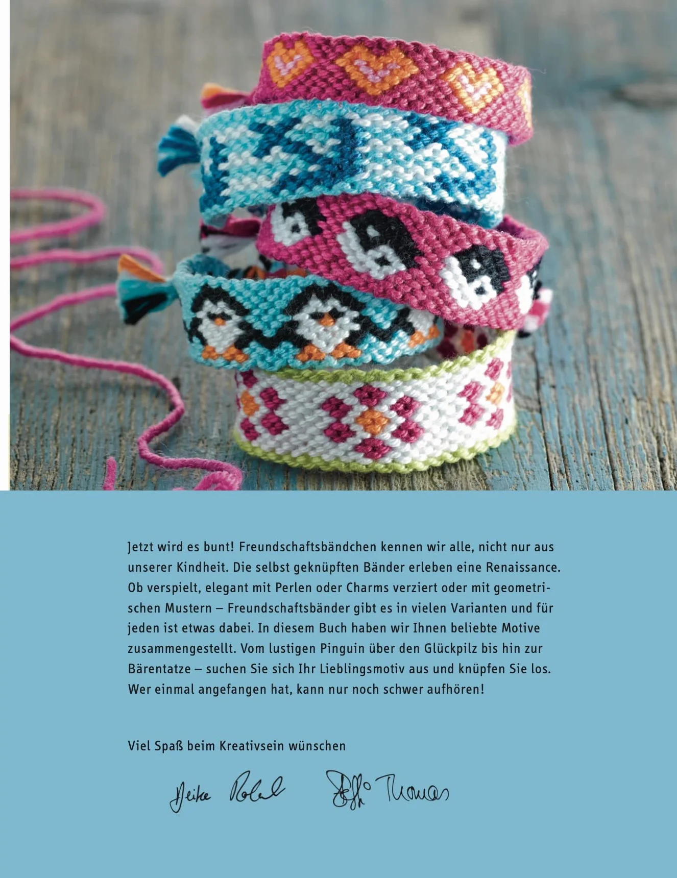 Freundschaftsbänder mit Motiven (kreativ.kompakt.): aus Wolle selbst geknüpft