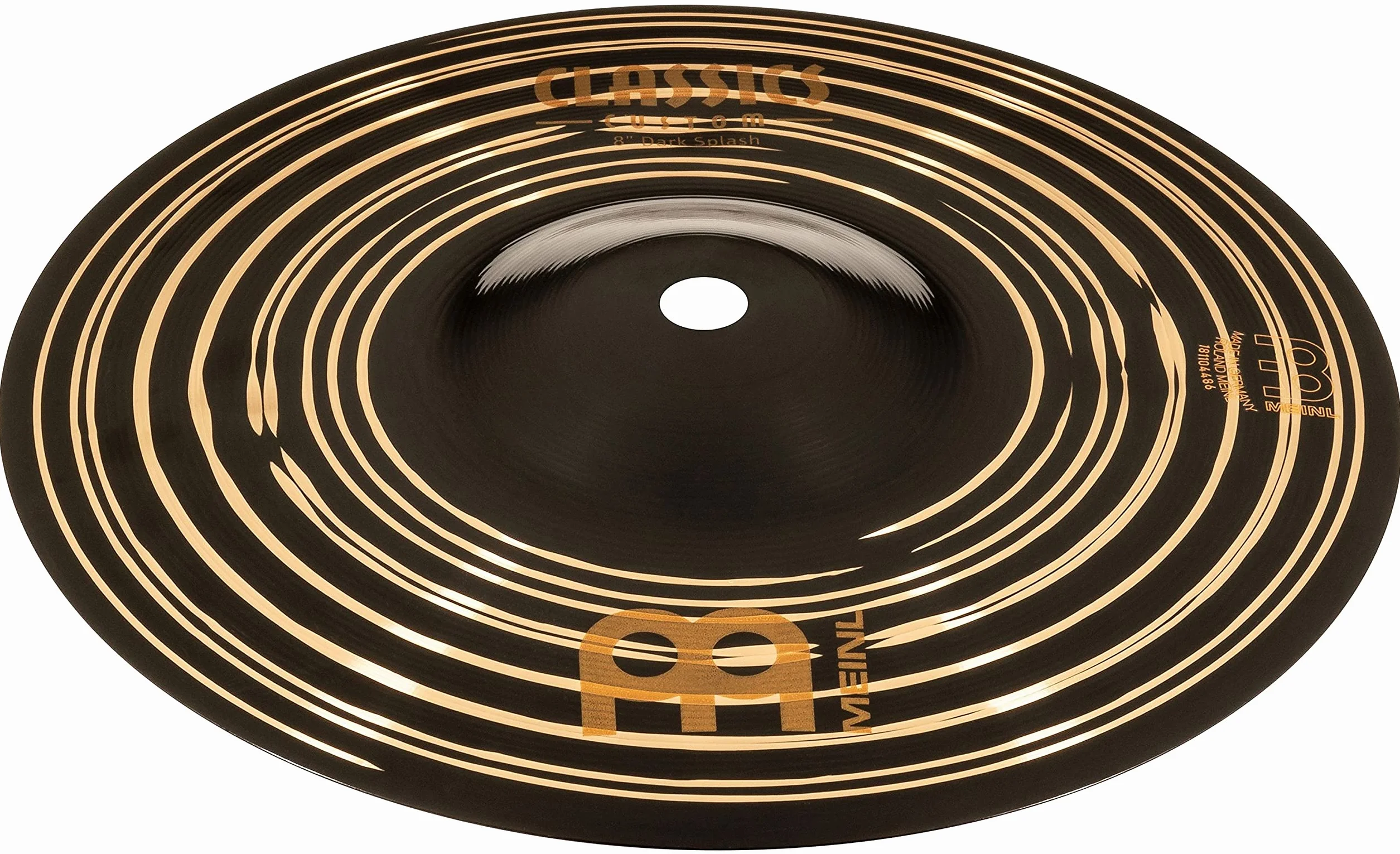 Meinl Cymbals Classics Custom Dark 20 cm Splash Talerz B12 Bronze Made in Germany (CC8DAS)