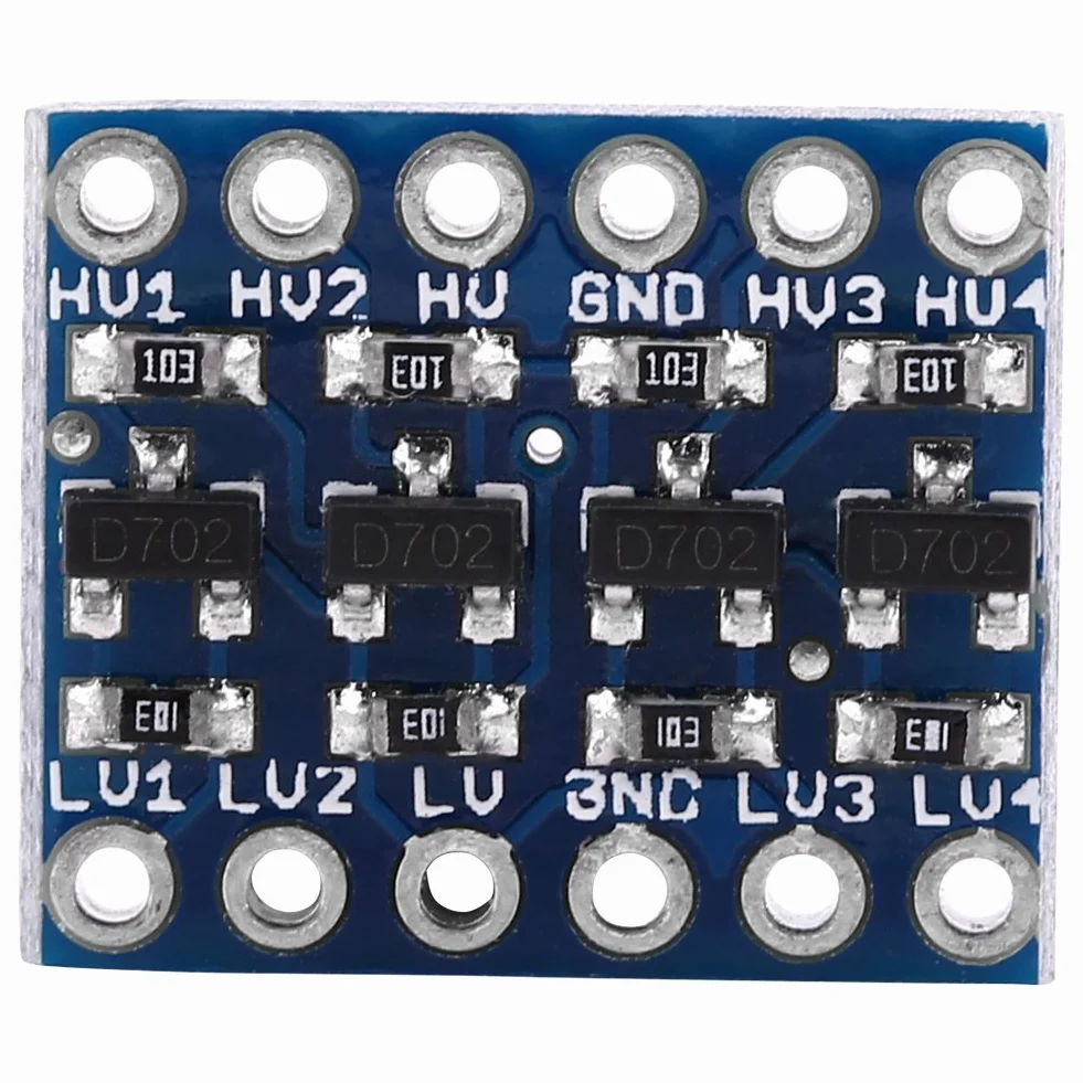 Moduł logiczny Akozon Dwukierunkowy konwerter poziomów binarnych IIC I2C 5 V do 3,3 V dla