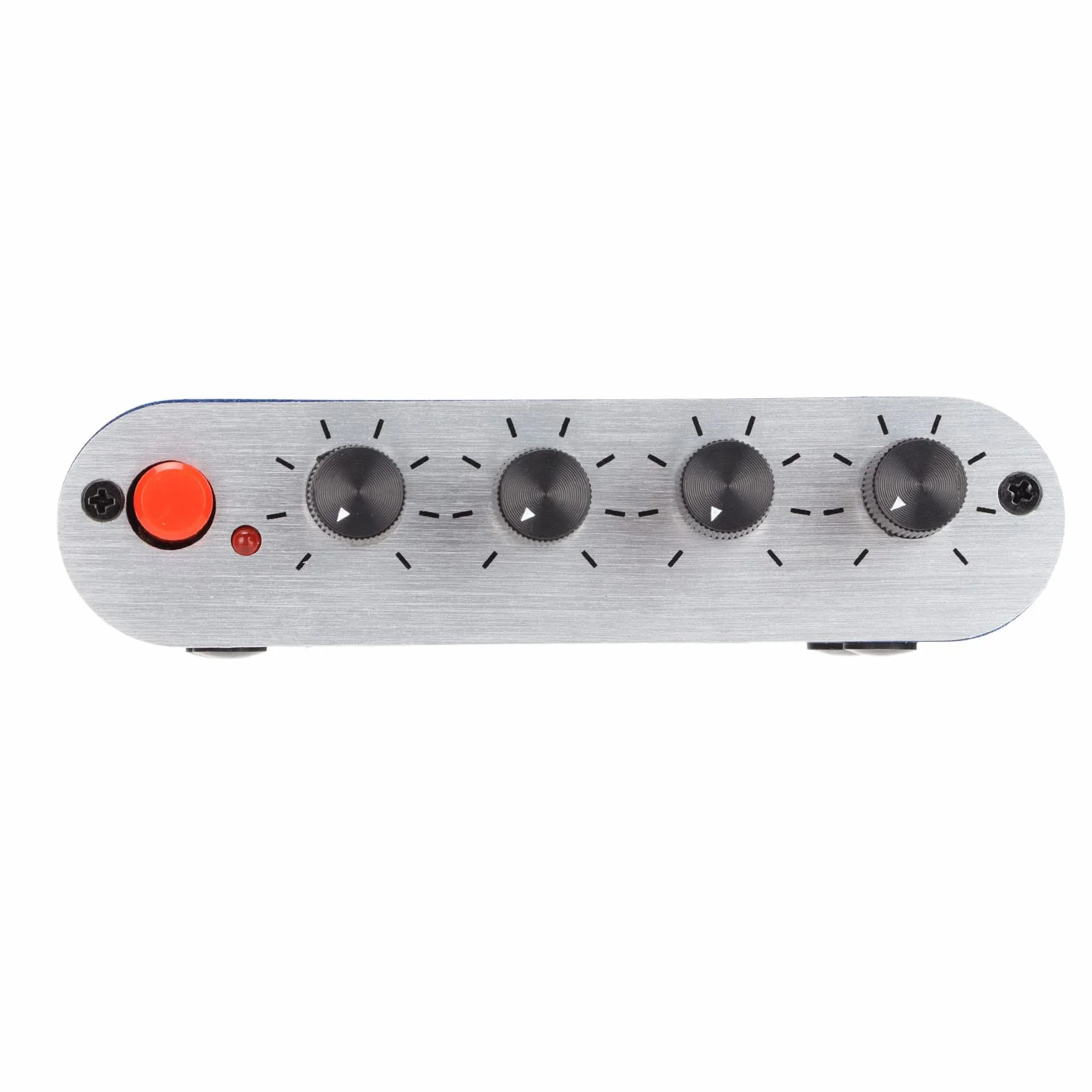 4-kanałowy Mikser Audio, Mini Przenośny Mikser Stereo 3,5 Mm Wzmacniacz Wyboru Dźwięku Niski Poziom Hałasu, Kompatybilny z Komputerem, Telefonem Komórkowym, Laptopem, do Małych Klubów lub Barów
