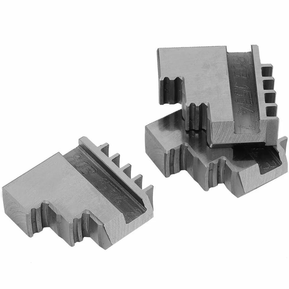 Zewnętrzny Uchwyt Szczękowy K11-80, 3 Szt./Para - Samocentrujący Metalowy Uchwyt Obrotowy, Szczęka, Narzędzie Do Obróbki Metalu
