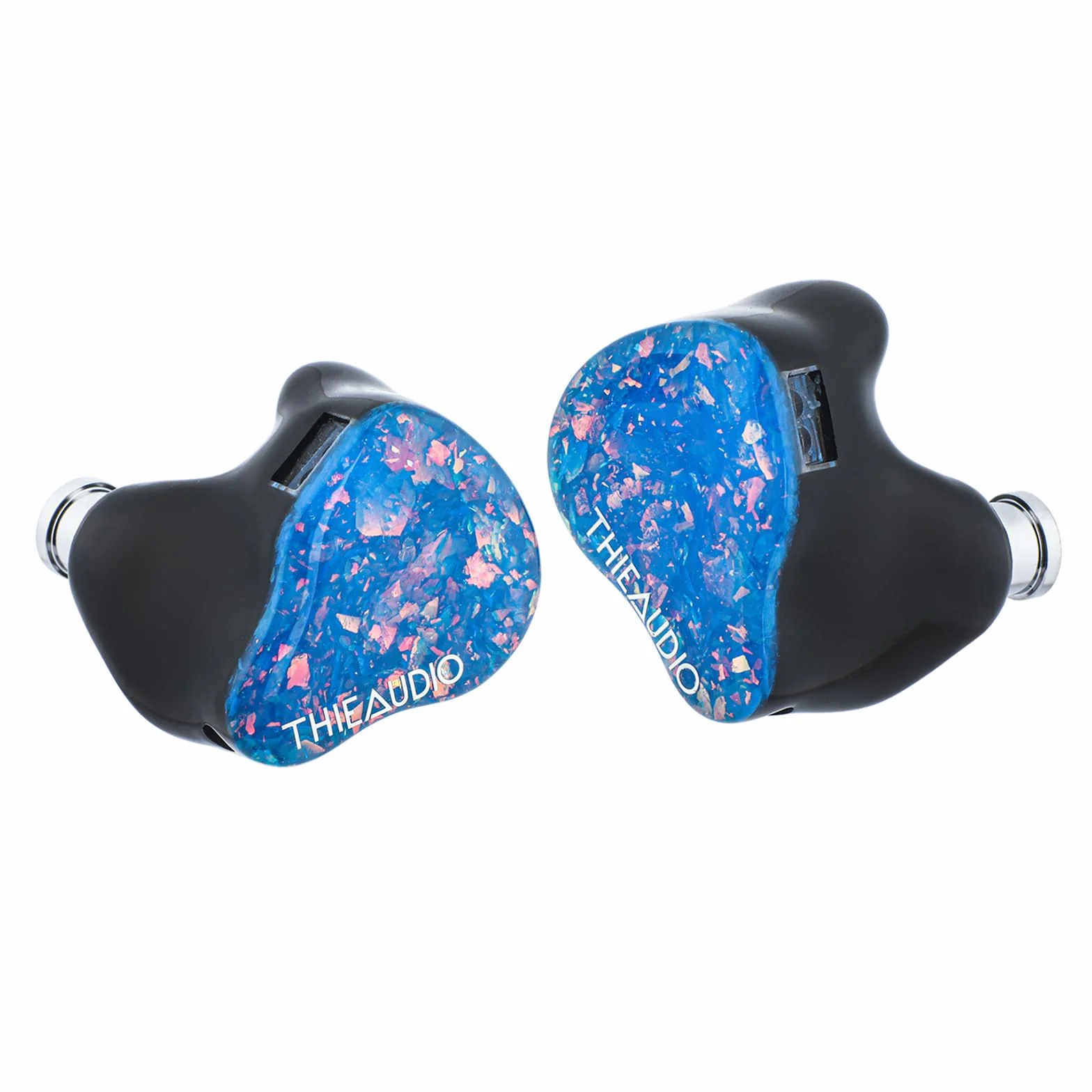 Linsoul THIEAUDIO Hype 4 2DD+4BA In Ear Monitor, słuchawki douszne HiFi IEM z balansem tonalnym, odłączanym 2-pinowym kablem OCC (Niebieski)