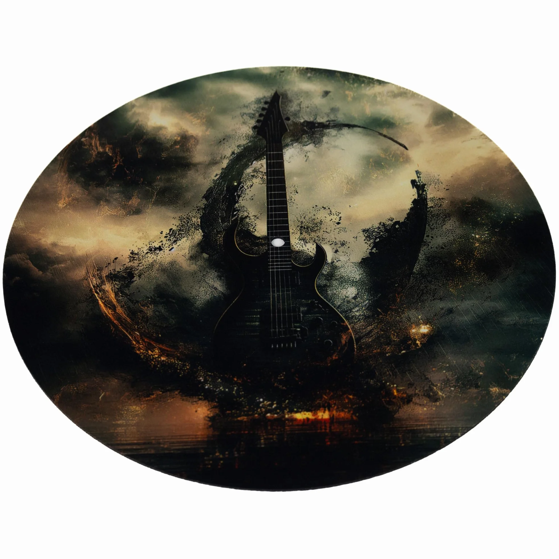Slipmat - mata do gramofonu z gumy gitara - mata do gramofonu 30,5 cm (12')