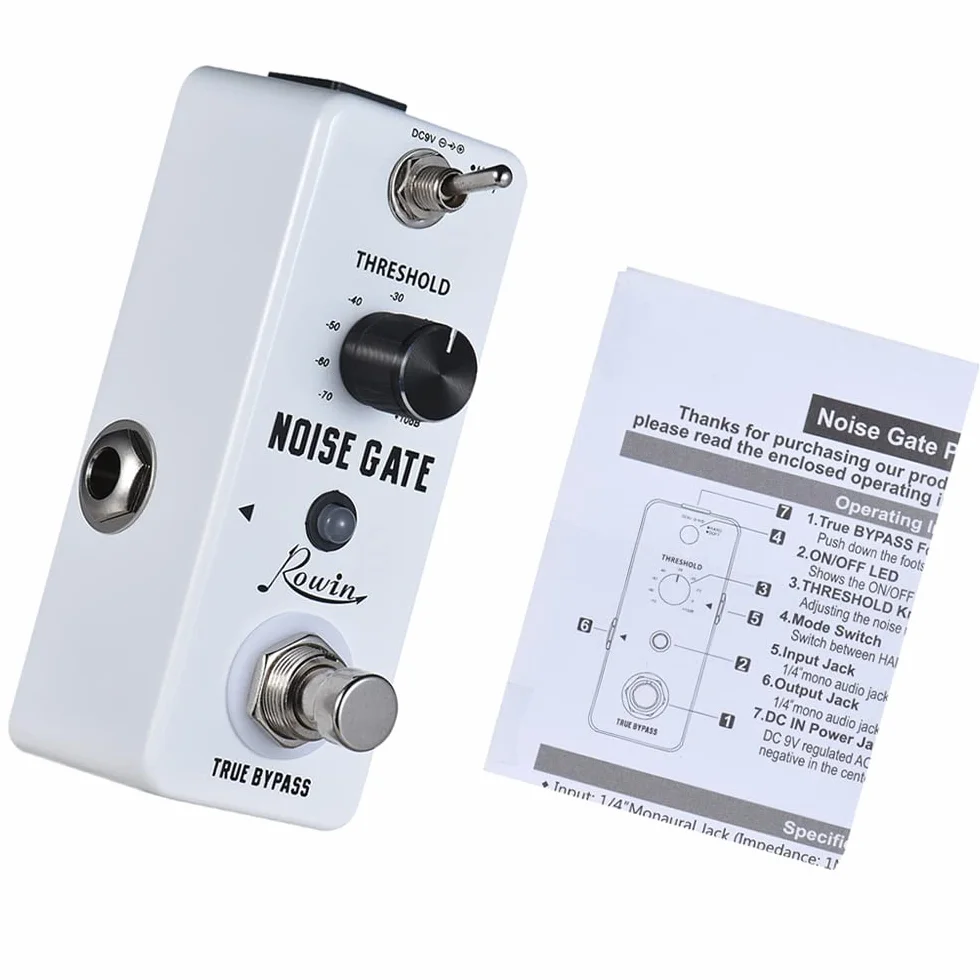 Btuty Noise Gate gitarowy, tłumik szumów, 2 tryby pracy