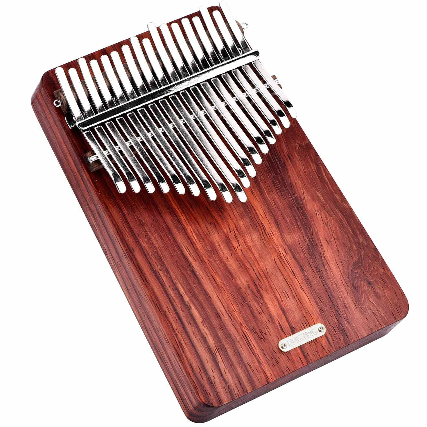 LingTing LT-K17A 17 klawiszy Kalimba Mbira Thumb Piano （zaklinacz wiatru） Prezent dla dzieci Dorośli Początkujący Profesjonaliści