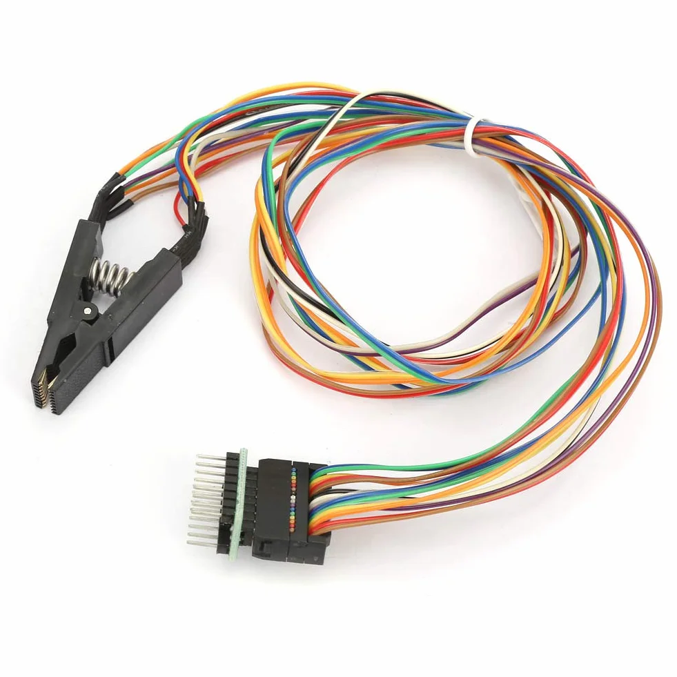 Zacisk Testowy Programisty SOP16 SOIC16 Zacisk Testowy IC do Programowania Chipów Flash z Kablem 16-pinowym