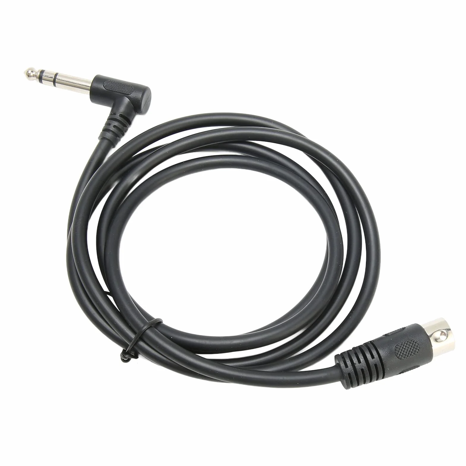 Kabel Audio 1/4 Cala 6.35mm Męski na MIDI 5Pin Męski TRS 90 Stopni 4,9 Stopy