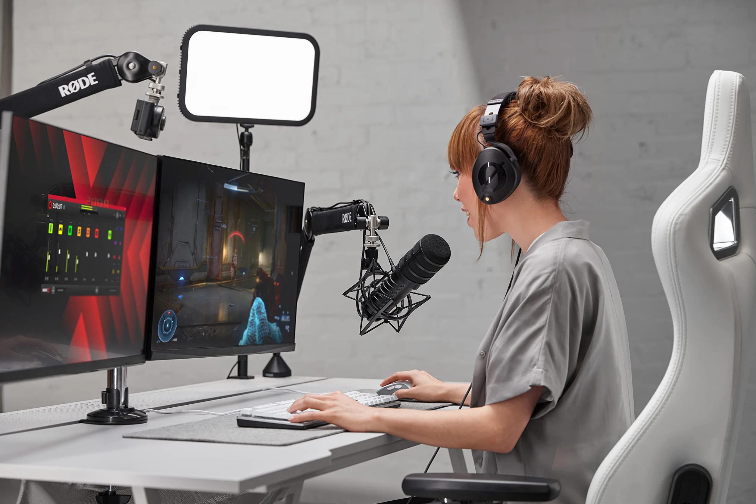 RØDE XDM-100 Profesjonalny mikrofon dynamiczny USB i wirtualne rozwiązanie miksujące dla streamerów i graczy