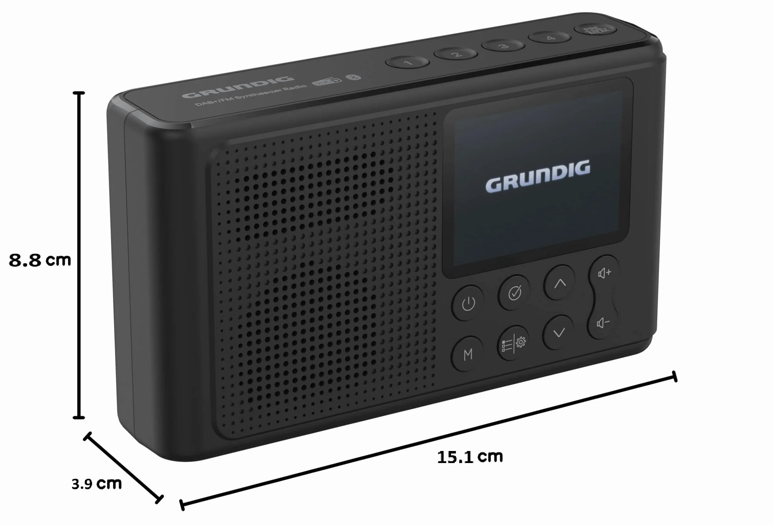 Radio przenośne Bluetooth GRUNDIG MUSIC6500B Noir