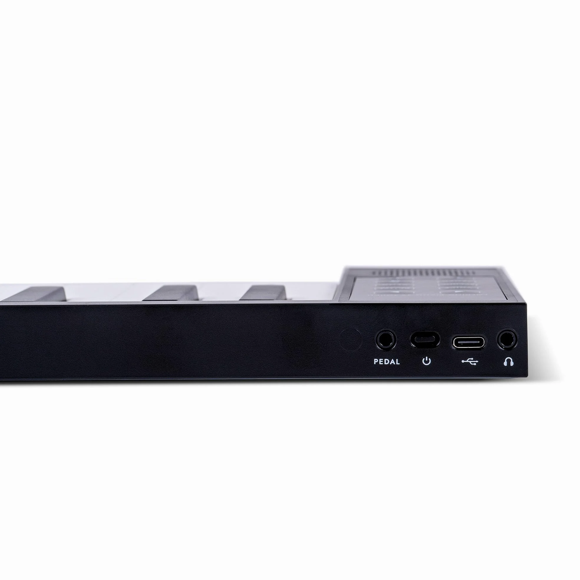 Carry-on FP-49 Dotykowy 49-klawiszowy wrażliwy na dotyk czarny przenośny składany cyfrowy pianino USB MIDI kontroler z akumulatorem