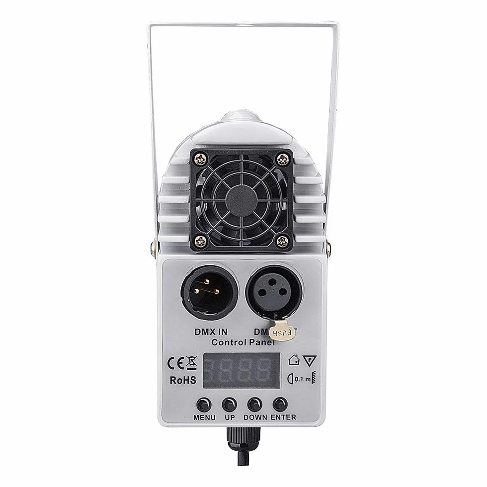 Wiązka LED Pinspot Light, 4 w 1 RGBW 12W Kula Lustrzana Oświetlenie Pin Spot Wewnętrzna Lampa Projekcyjna do KTV Bar Club Party Disco