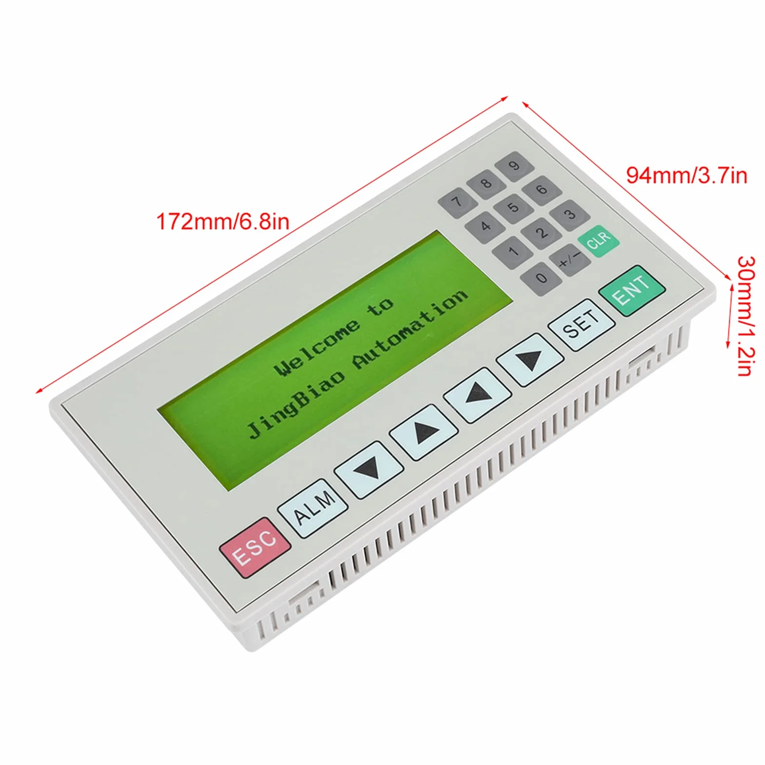 OP320-A 3,7-calowy Wyświetlacz Tekstowy HMI Inteligentny Ekran HMI LCD Moduł Wyświetlacza Tekstowego Obsługa Tablicy Wyświetlacza Tekstowego Port Komunikacyjny S485/RS232 z