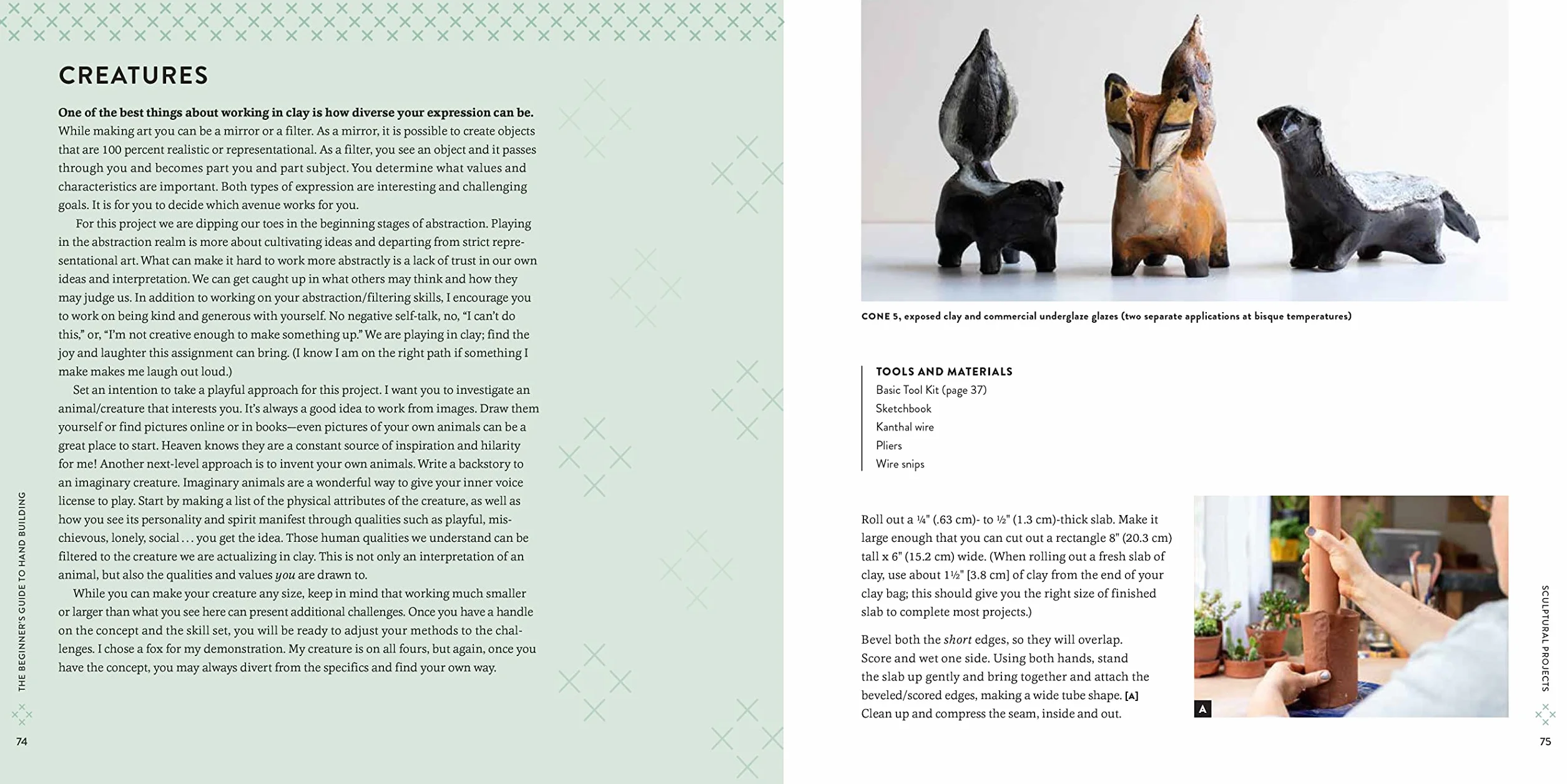 The Beginner's Guide to Hand Building: Functional and Sculptural Projects for the Home Potter: 2