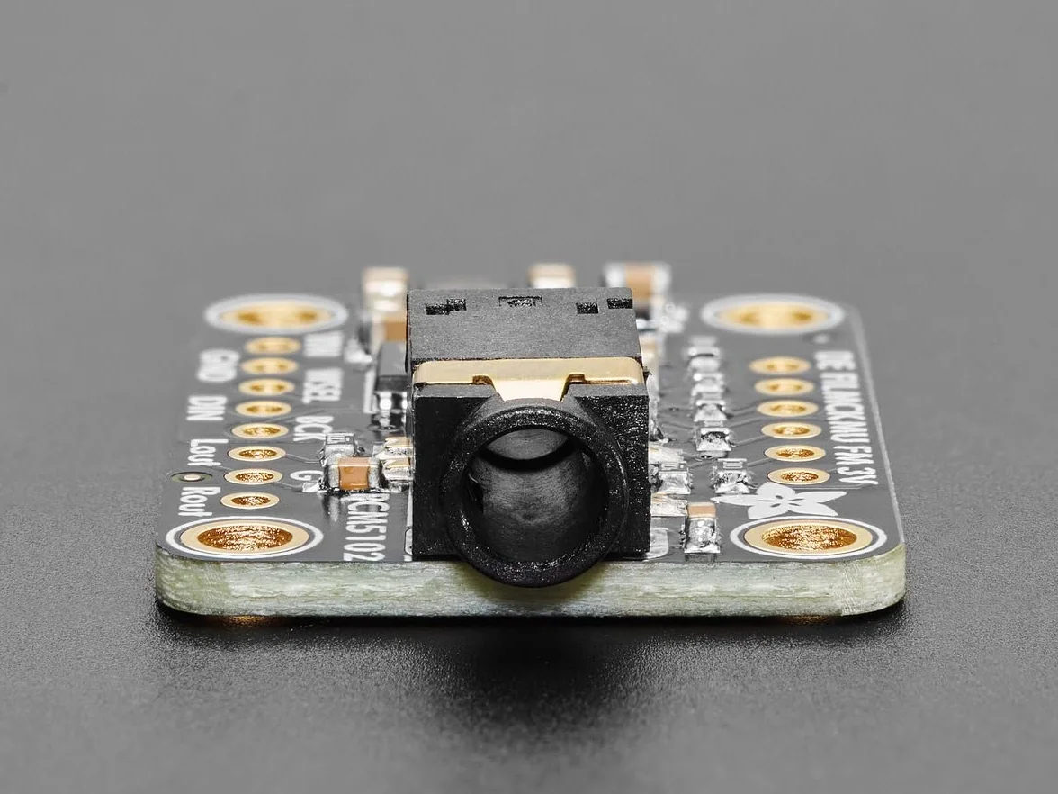Adafruit PCM5102 I2S DAC, przetwornik D/A z wyjściem liniowym, 112 dB SNR, 6250
