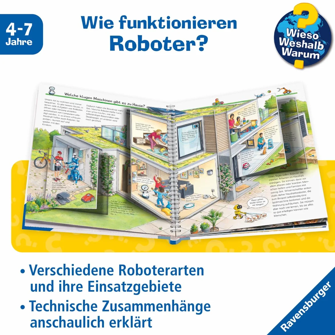 Wieso? Weshalb? Warum?, Band 47: Alles über Roboter