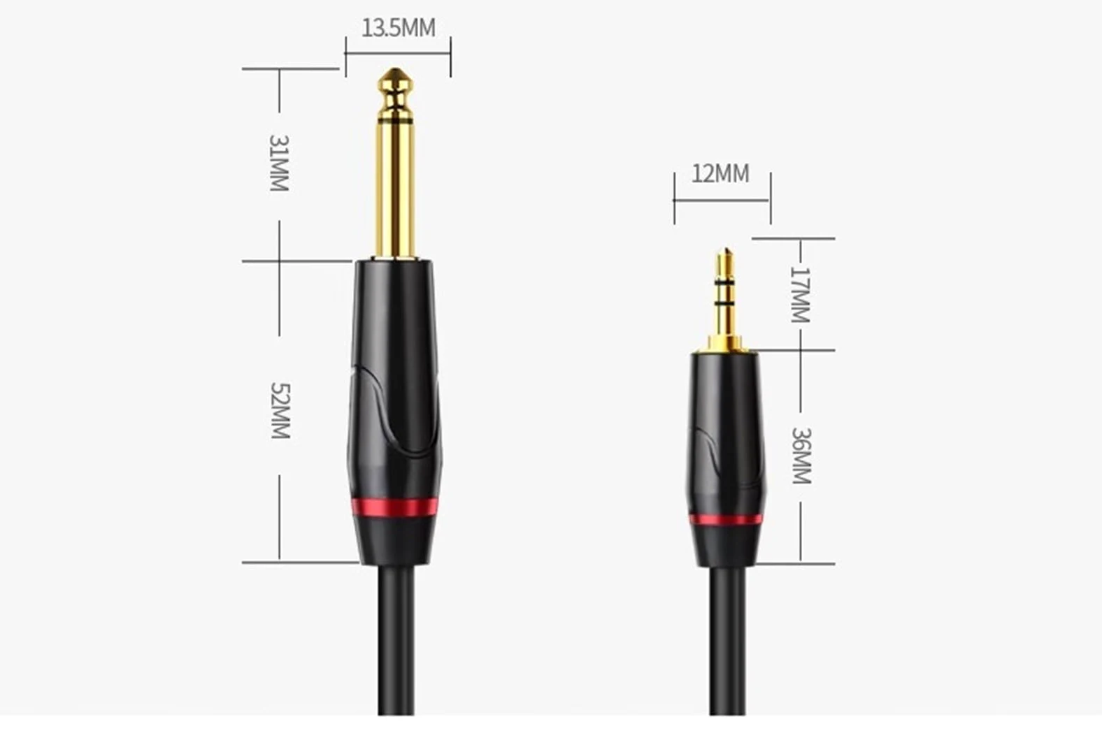 Kabel Do Podłączenia Głośnika Komputera I Telefonu Komórkowego Duży Dwużyłowy 6,35 Mm Wzmacniacz Mikser Gitara Kabel Przejściowy(40m)