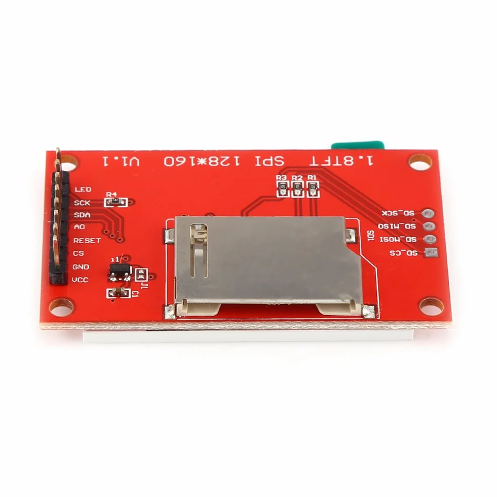 Moduł wyświetlacza LCD 1,8 cala 128x160 SPI TFT ST7735 51 / AVR / STM32 / ARM 8/16 bit