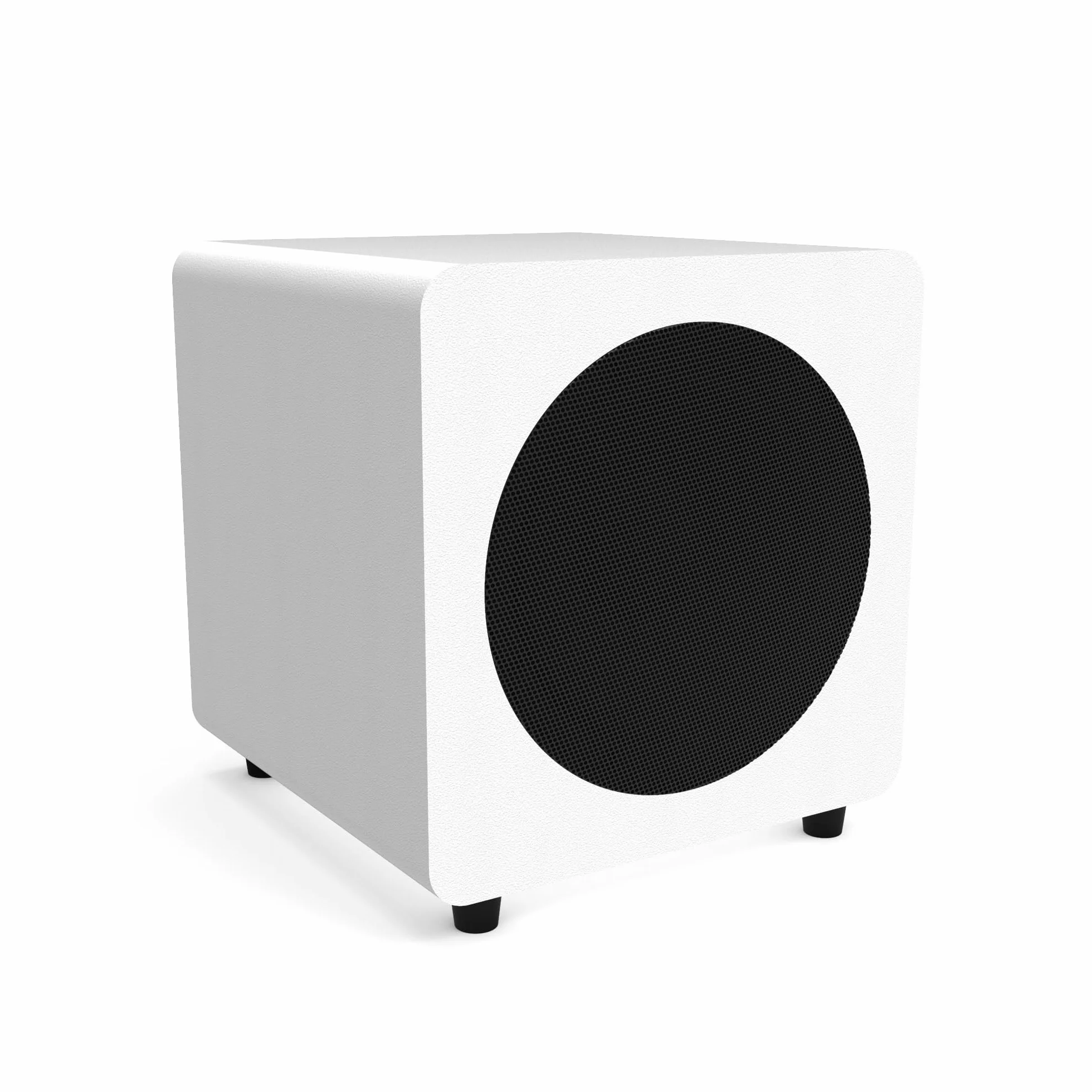 Kanto SUB8 Sealed Powered subwoofer | 300 W Peak Power | 8" głośnik niskotonowy | winyl | biały matowy