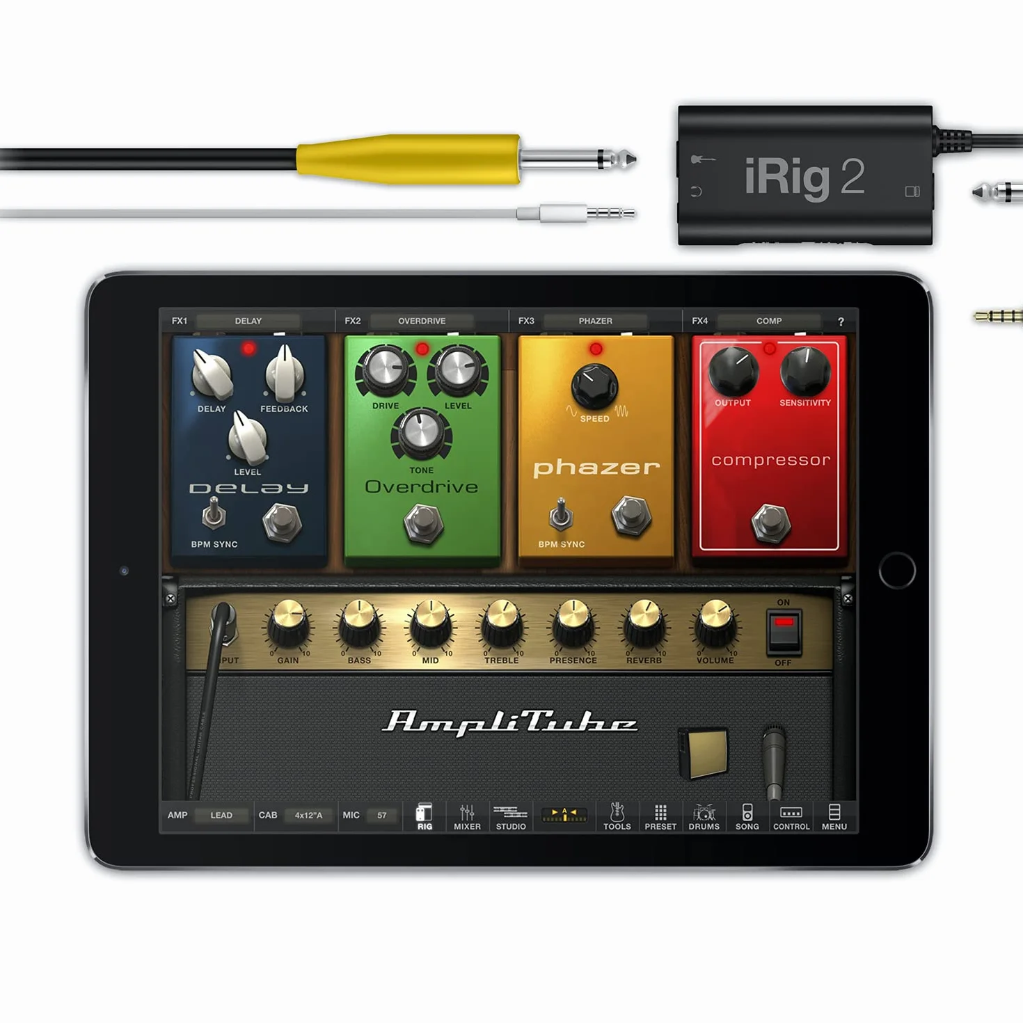 Ik Multimedia Interfejs Gitarowy Analogowy, Czarny, S