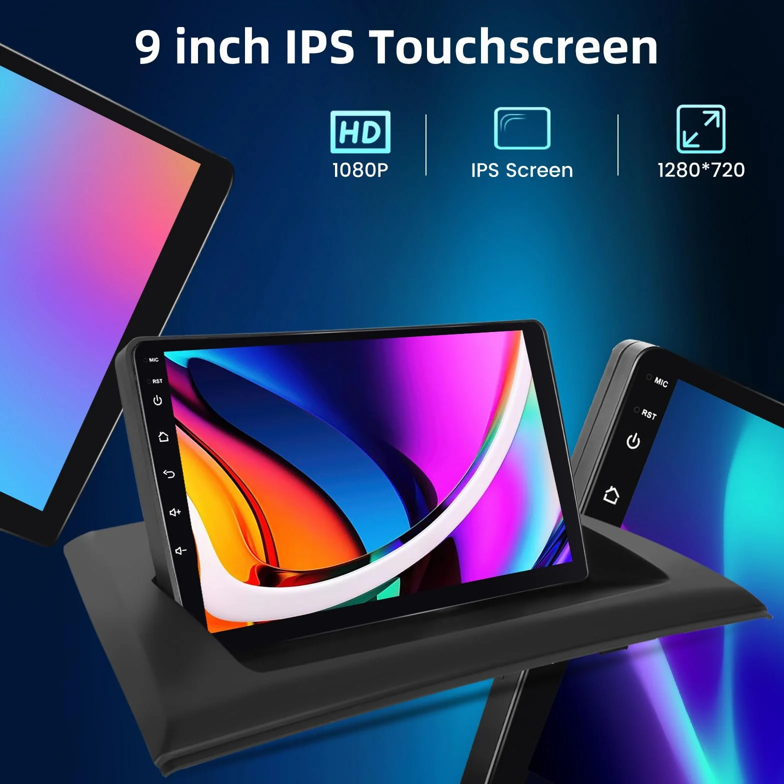 NHOPEEW Radio samochodowe 4 + 64 G do BMW X3 E83 2004-2012 - 9 cali radio samochodowe z systemem Android z bezprzewodowym Carplay i Android Auto - Mirror Link 32EQ DSP Split-Screen + kamera cofania i