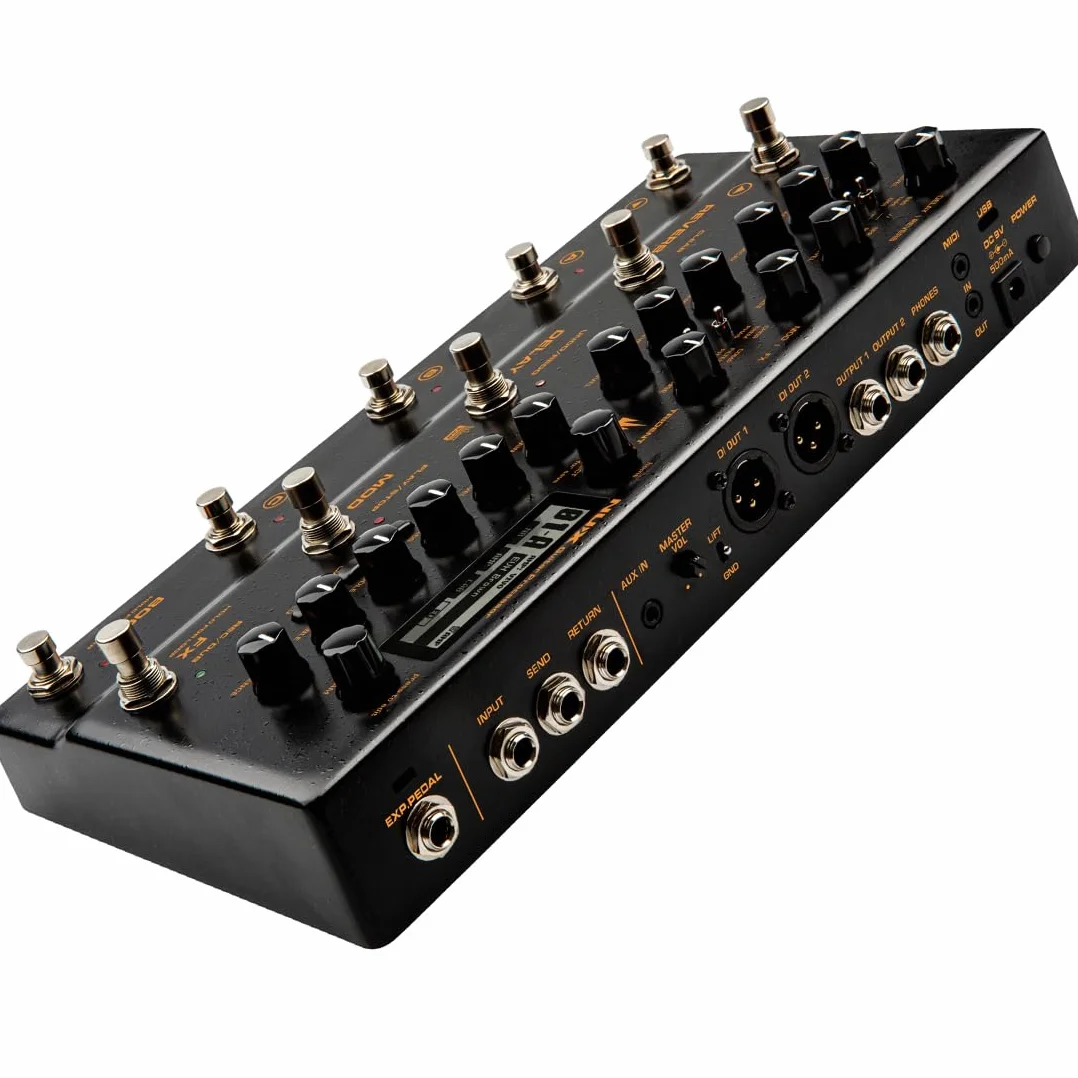 NUX Trident Multi Effects Procesory z adapterem, algorytm modelowania wzmacniacza TSAC-4K, 27 kabin IRS, rozdzielczość próbki 1024