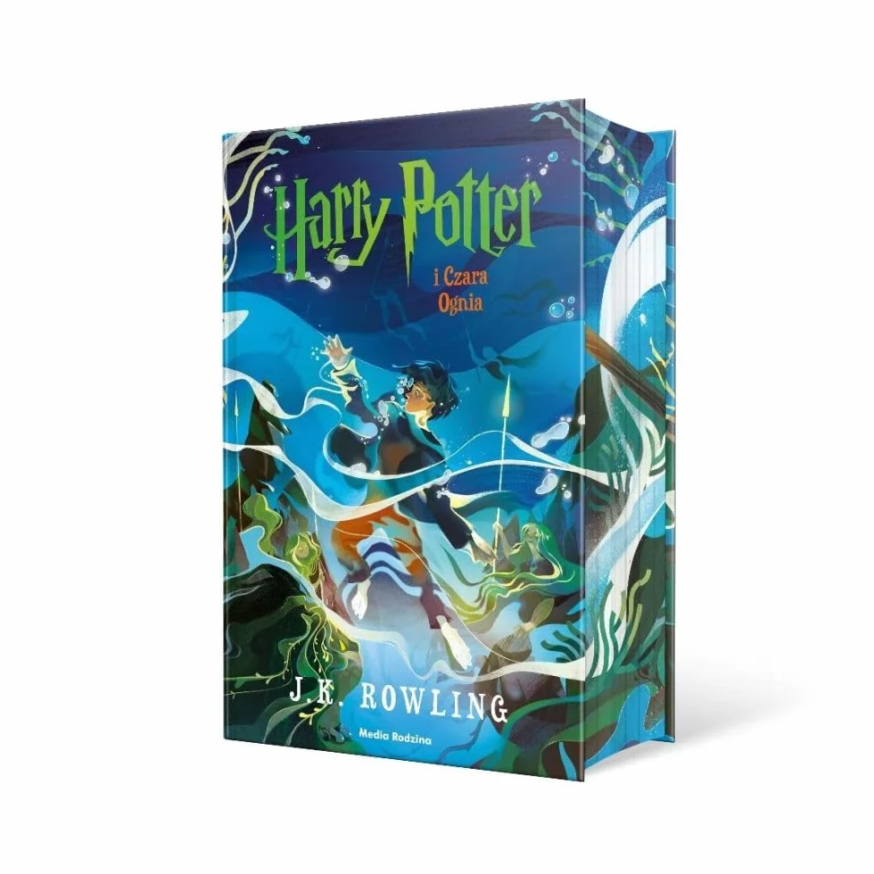 Harry Potter i Czara Ognia. Wydanie z barwionymi brzegami.