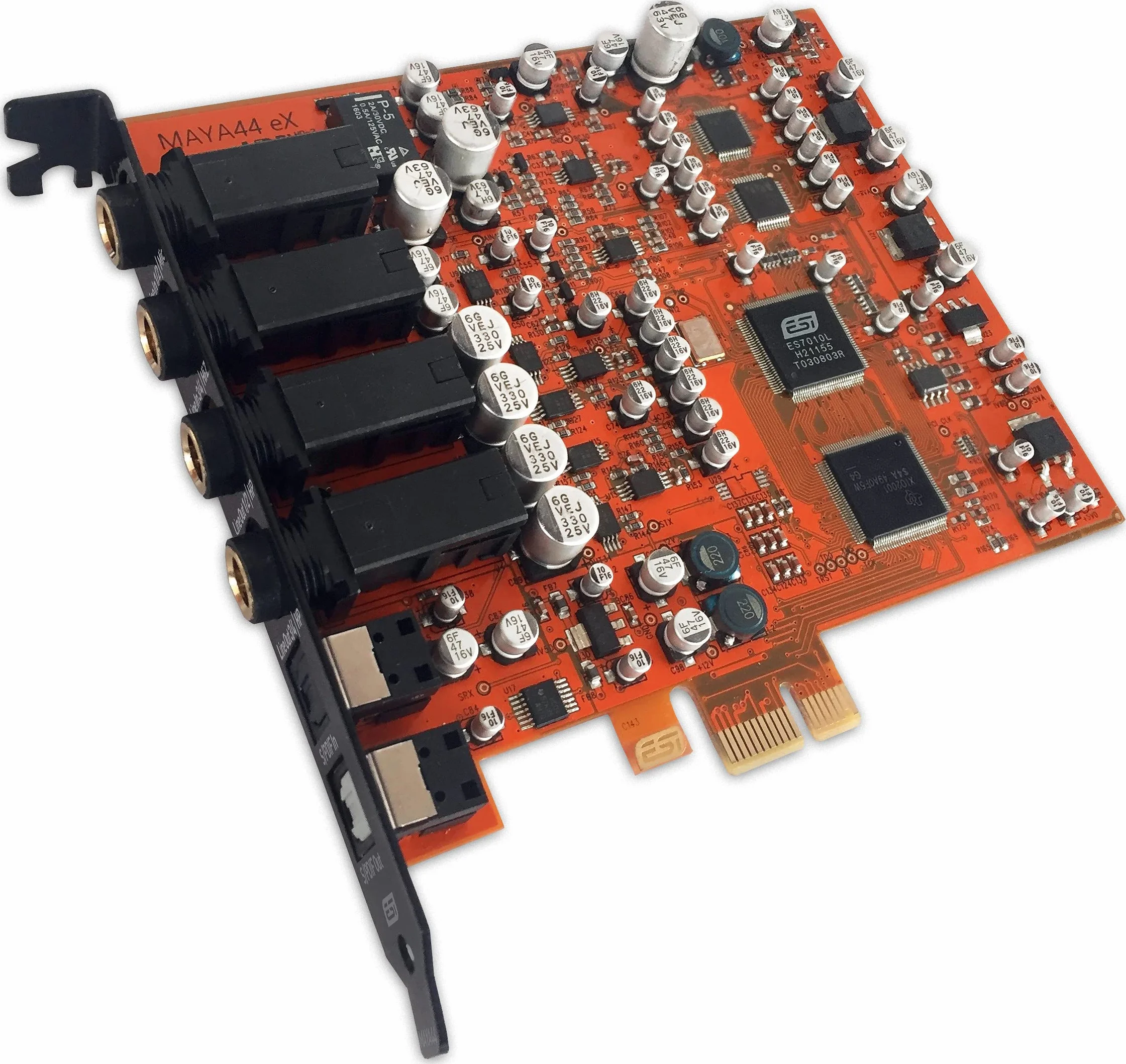 ESI MAYA44 eX | 24-bit/96kHz PCIe Audio Interface with 4 in / 4 out
