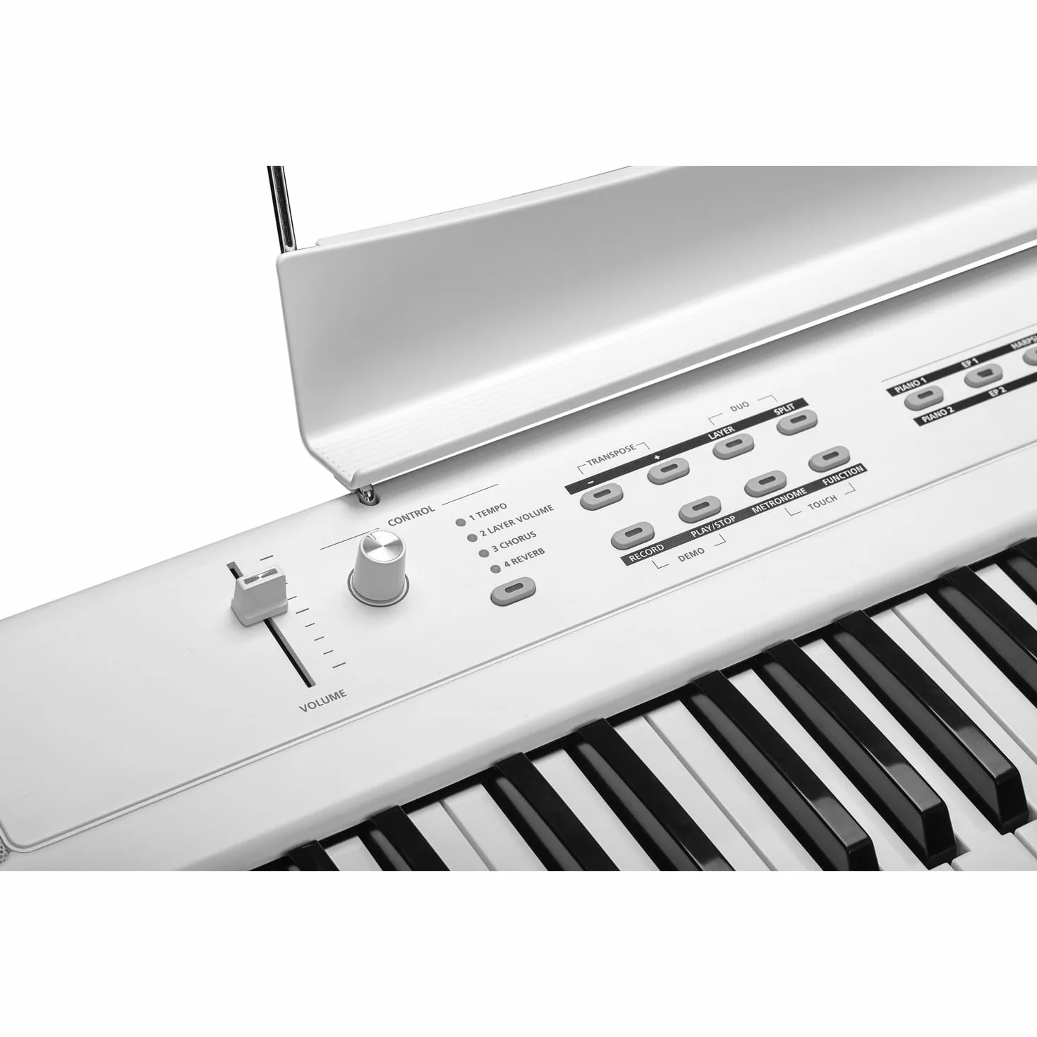 Kurzweil KaS1 pianino cyfrowe 88 przycisków mechanizm młotkowy 128-głosowa polifonia biały