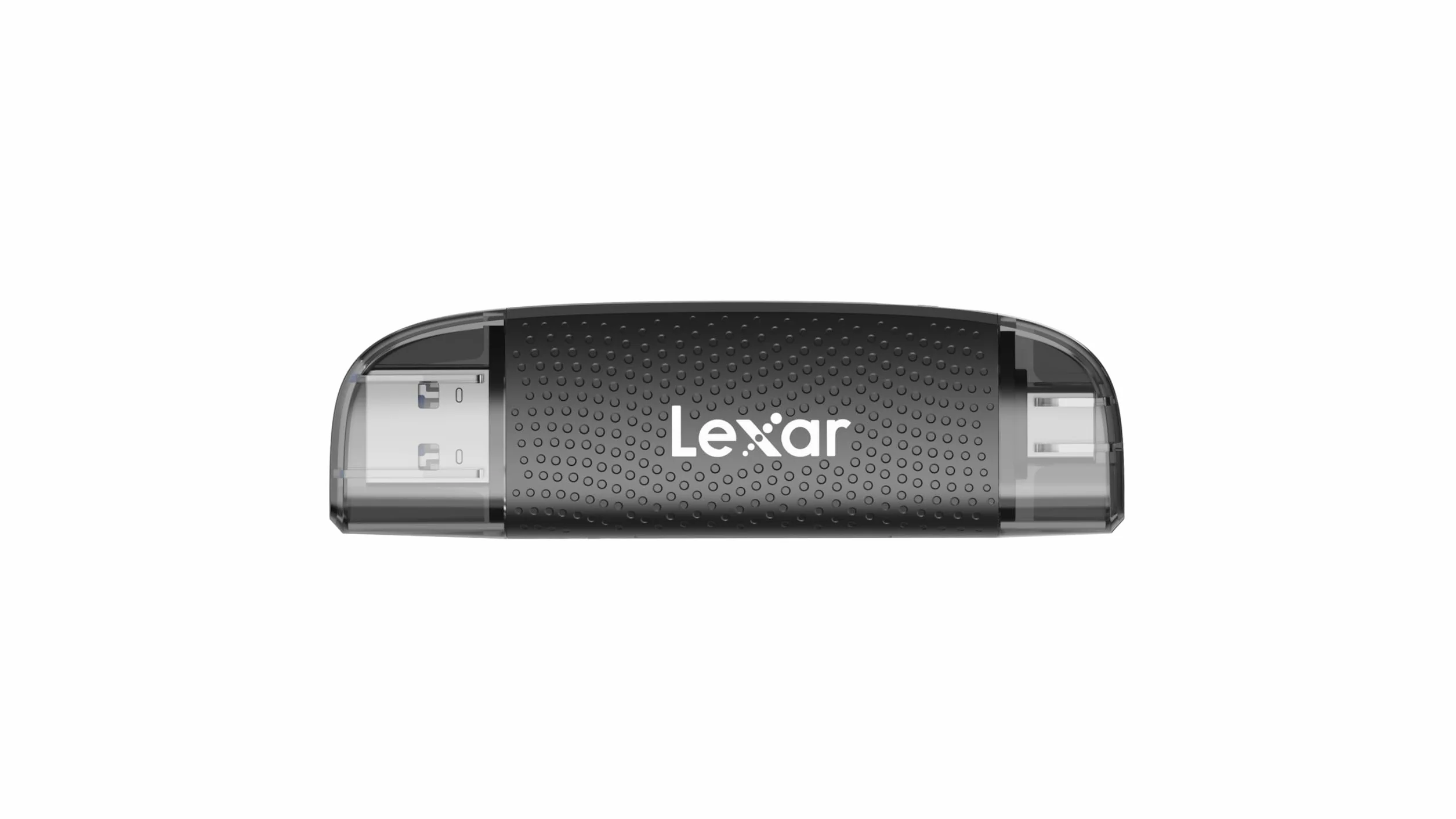 Lexar Czytnik USB-A/C z podwójnym gniazdem, prędkość transferu do 205 MB/s, obsługuje karty SD i microSD (LRW310X-BNBNG)