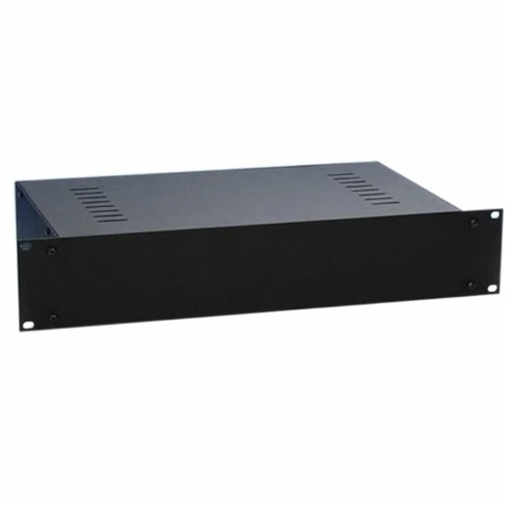 ah 19" Parts 87408V 19" pusta obudowa 2 HE z otworami wentylacyjnymi