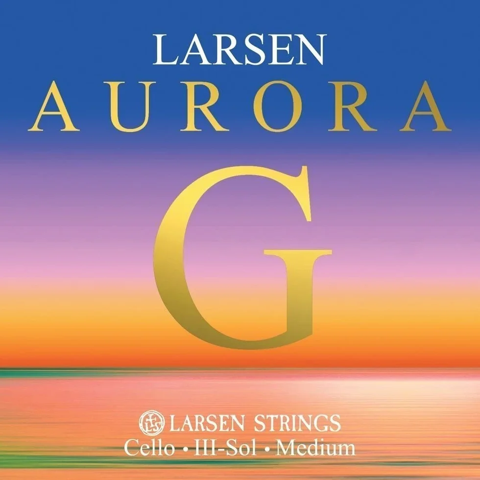 Larsen Aurora Cello 4/4 - struna G - pojedyncza struna - Medium - napięcie 13,8kg/ 30.4lbs
