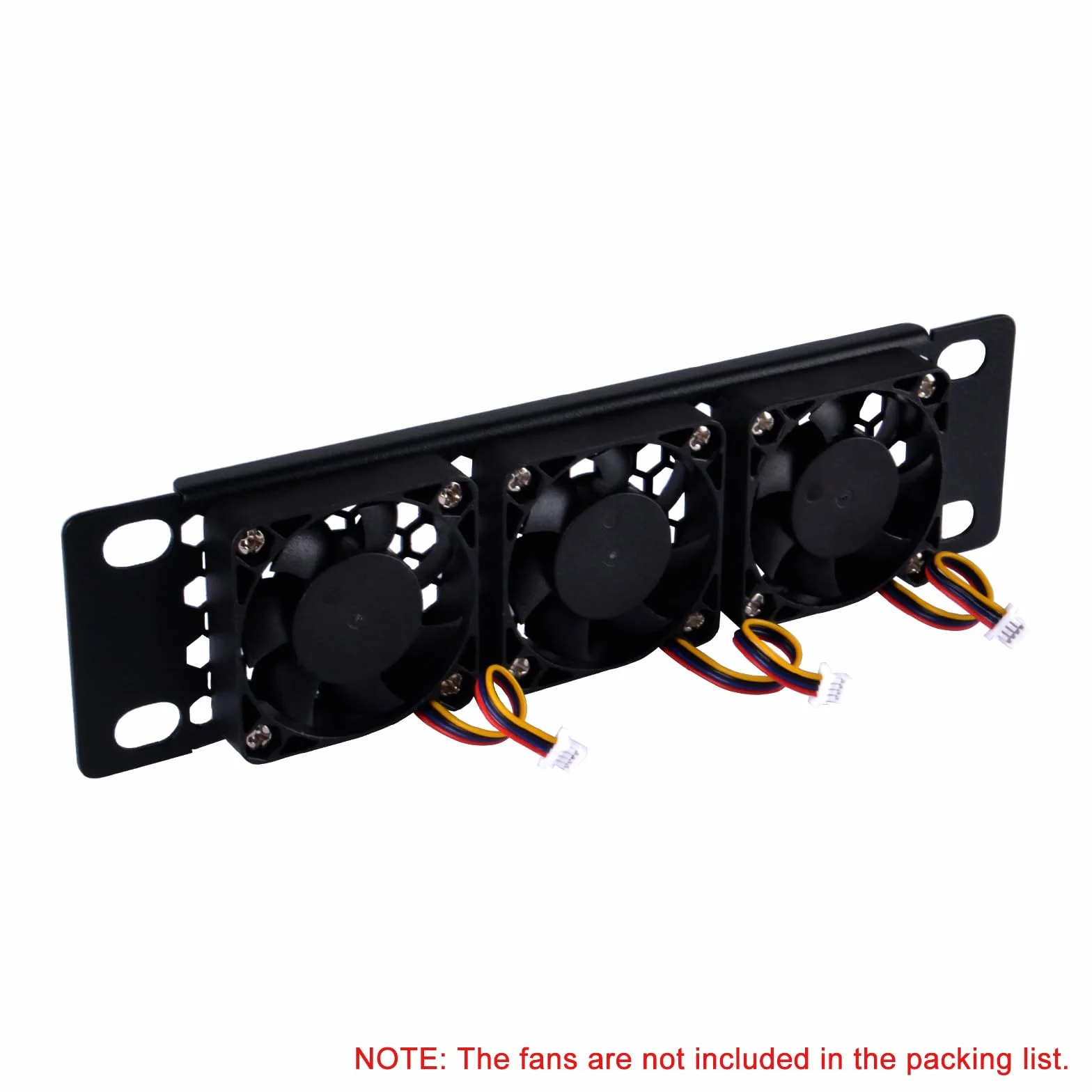 GeeekPi 17.8 cm 1U wentylowany pusty panel metalowy uchwyt do szafy serwerowej DeskPi RackMate TT (1)