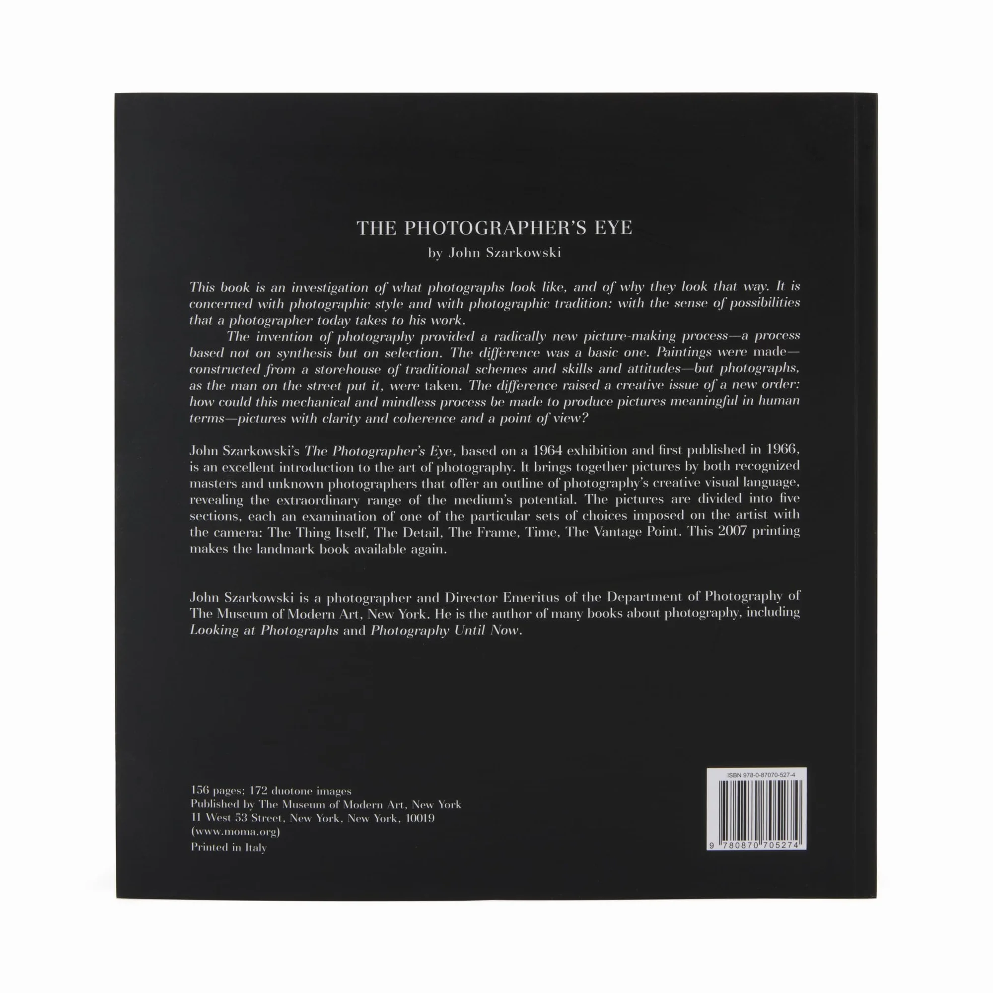 The Photographer's Eye