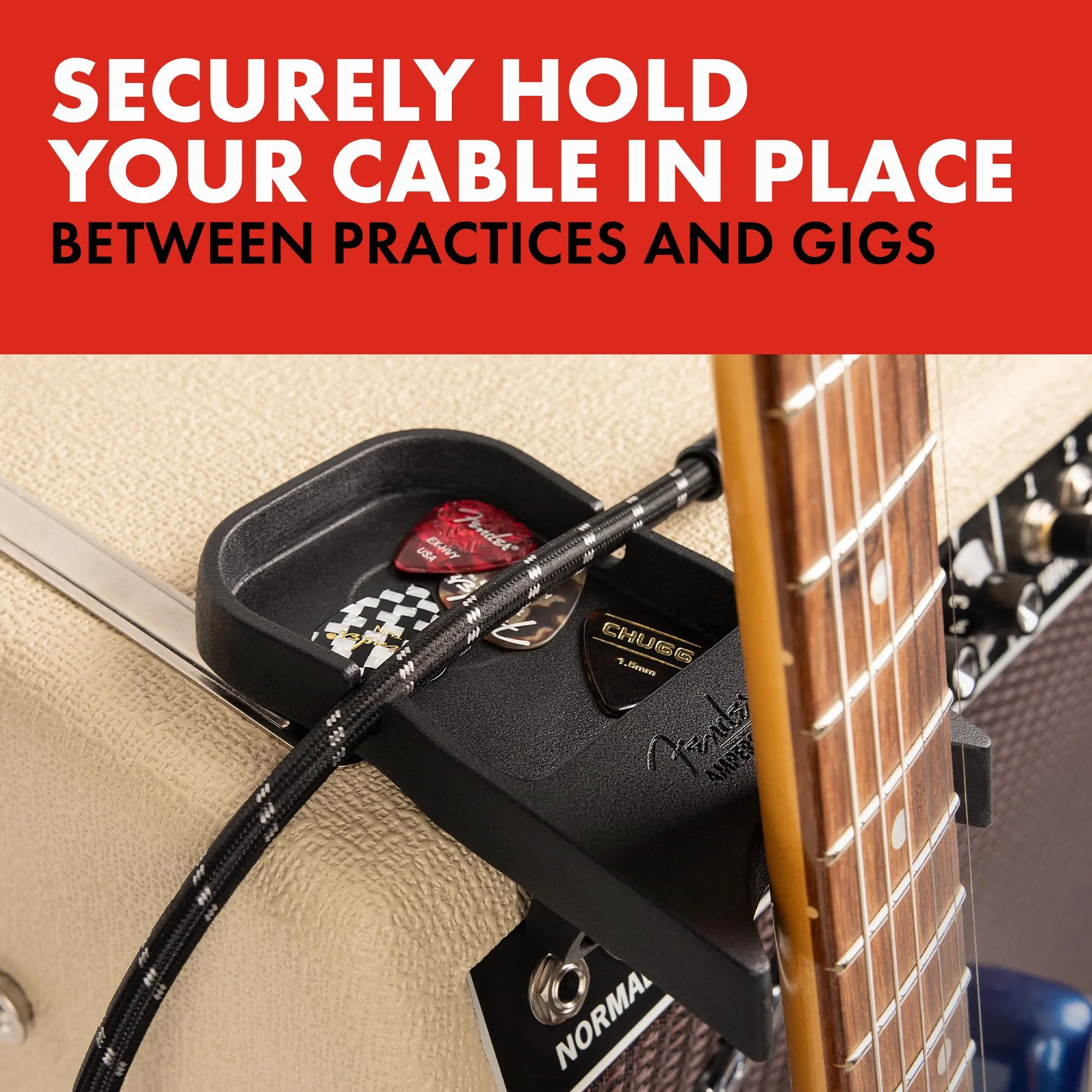 Fender Amperstand™ Guitar Cradle Stand, Black