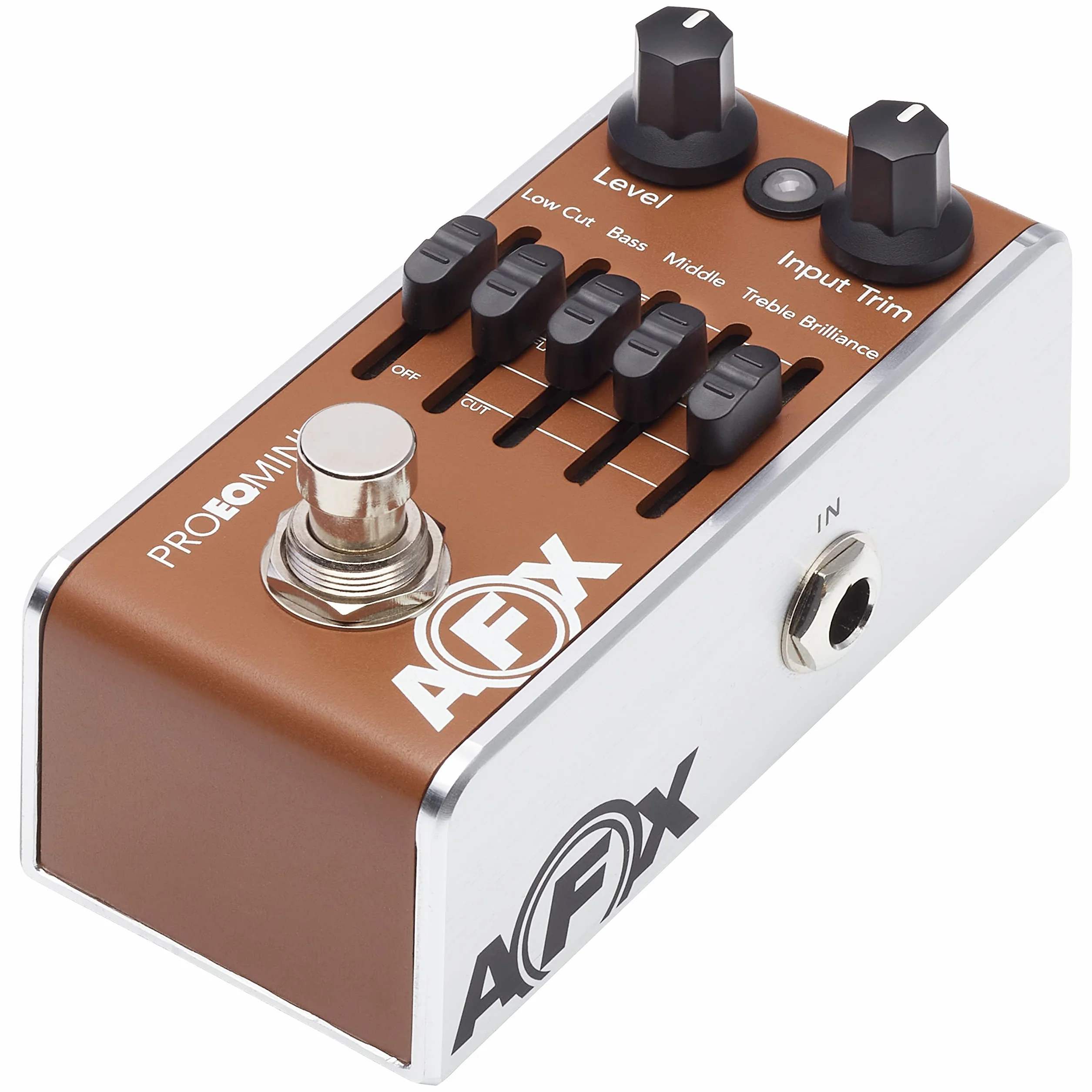 FISHMAN Prewzmacniacz gitarowy pedał - AFX Pro EQ Mini Acoustic Preamp & EQ