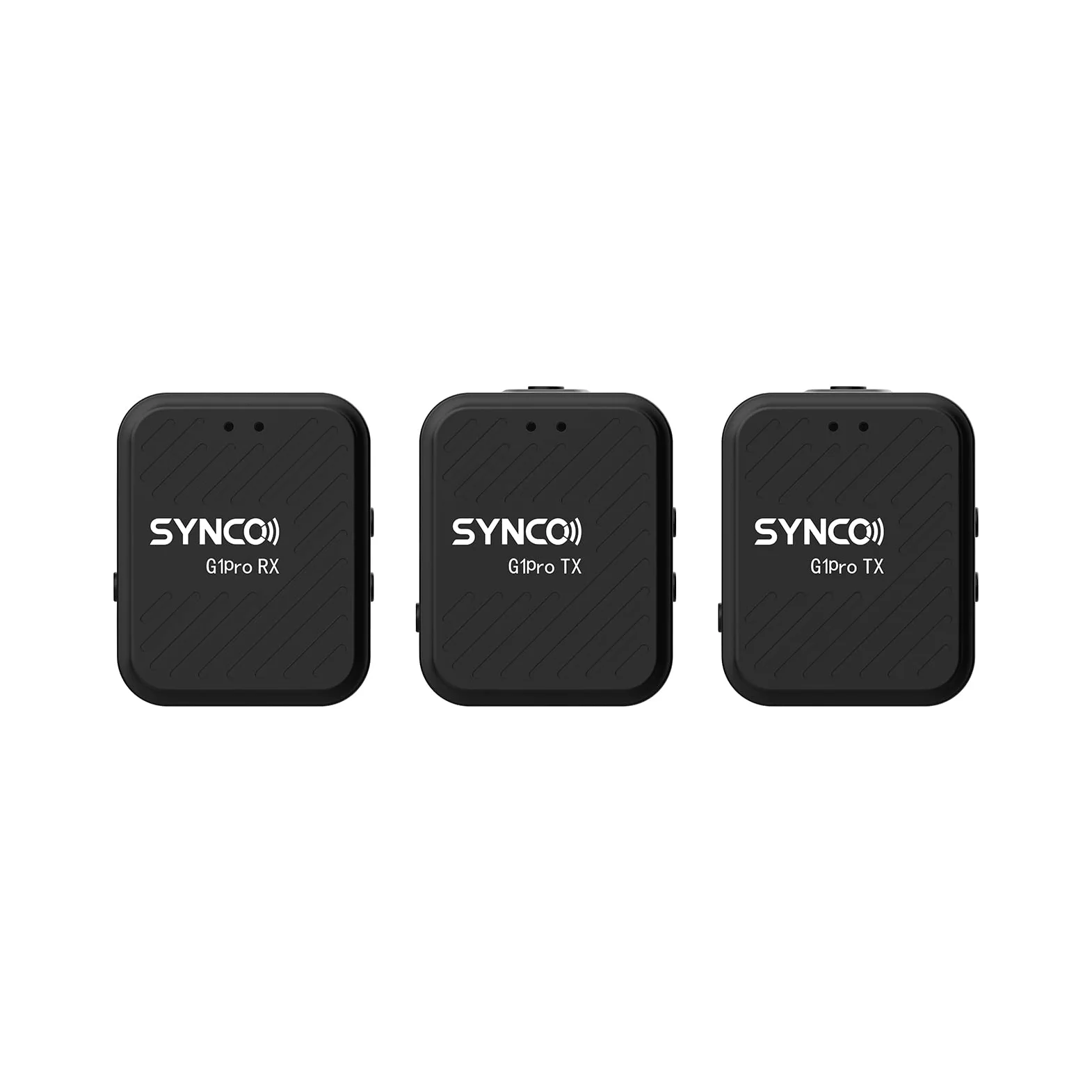 SYNCO G1 (A2) Pro 2,4 GHZ bezprzewodowy mikrofon krawatowy ze stacją ładującą, 1 odbiornik, 2 nadajnik, mikrofon do aparatu, YouTube, TiKTok, wywiad vlog