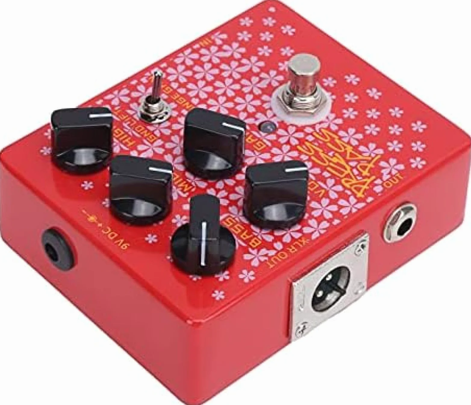 Pedały do ​​gitary Basowa pedał efektów do gitary ze wzmacniaczem lampowym DI Akcesoria do instrumentów wyjściowych XLR CP-59 Tube Screamer