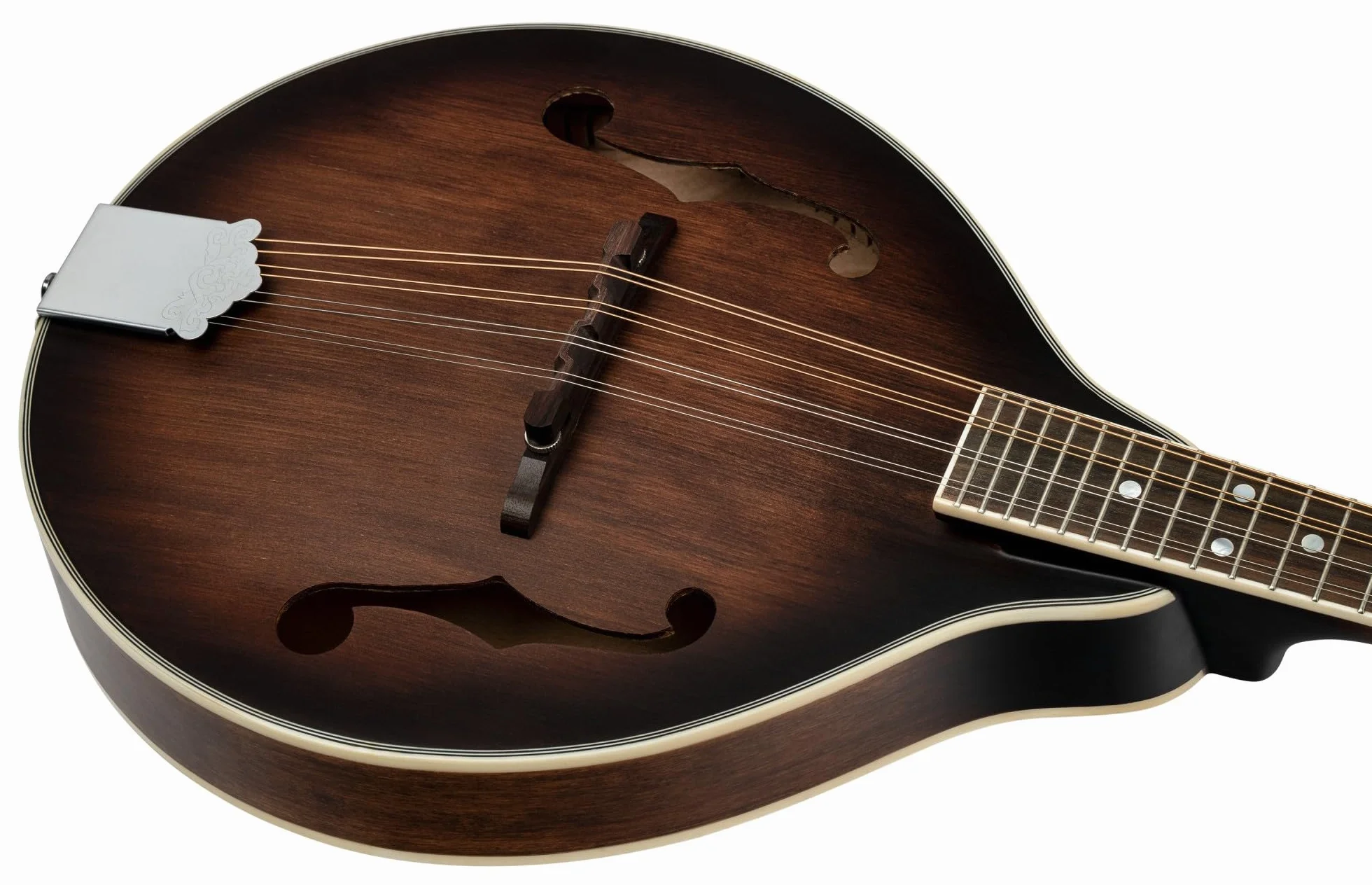 Ortega Guitars Bluegrass A-Style mandolina – Americana Series – świerk i klon z satynowym wykończeniem do whisky (RMA30-WB)