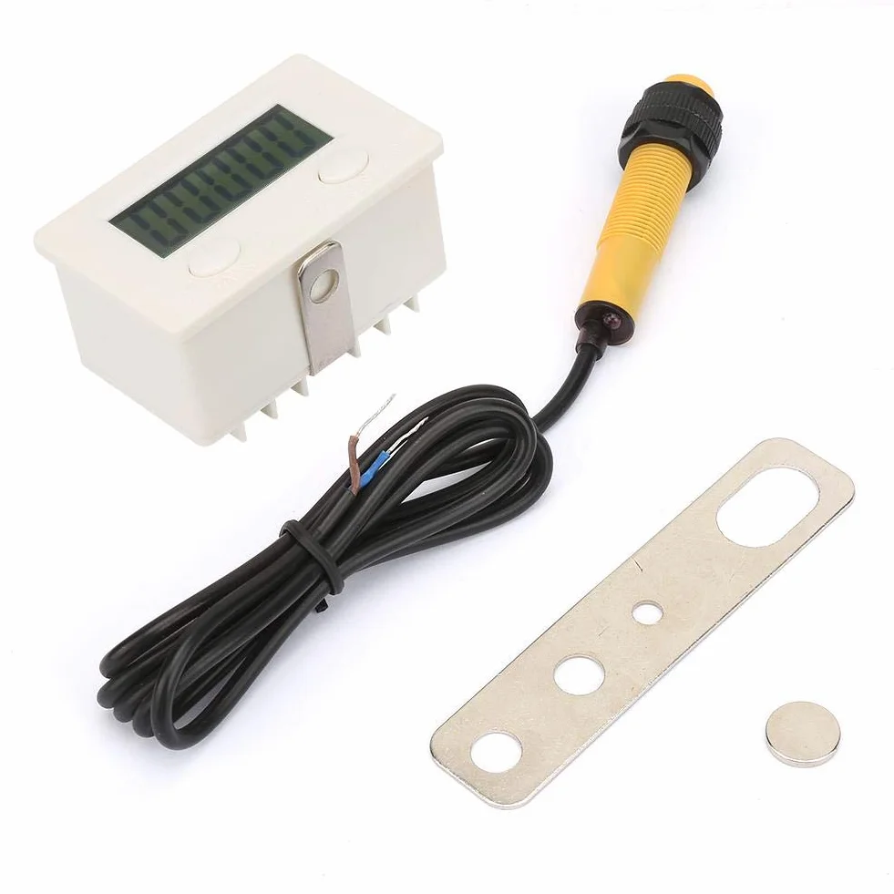 Licznik magnetyczny – cyfrowy elektroniczny dziurkacz indukcyjny przełącznik zbliżeniowy