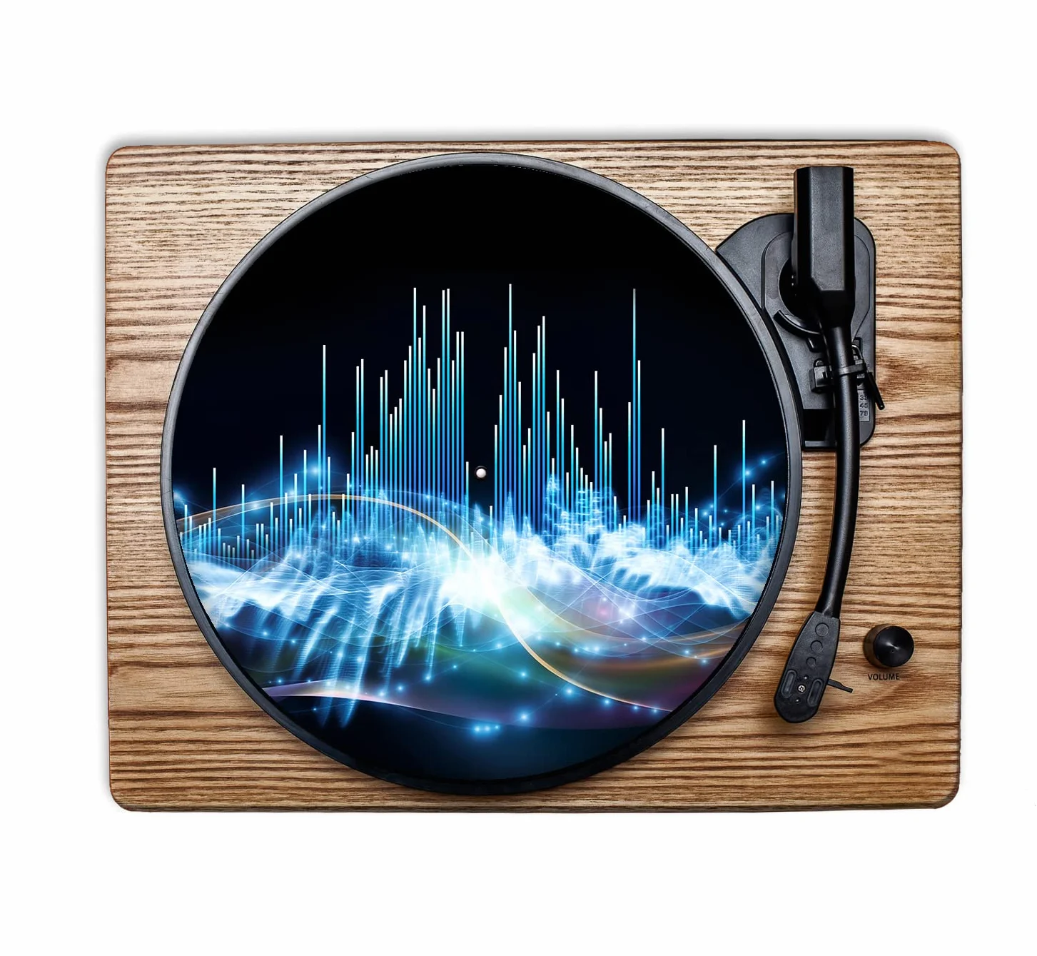 Slipmat - mata do gramofonu z gumy Waves of Sound - mata do gramofonu 30,5 cm (12')