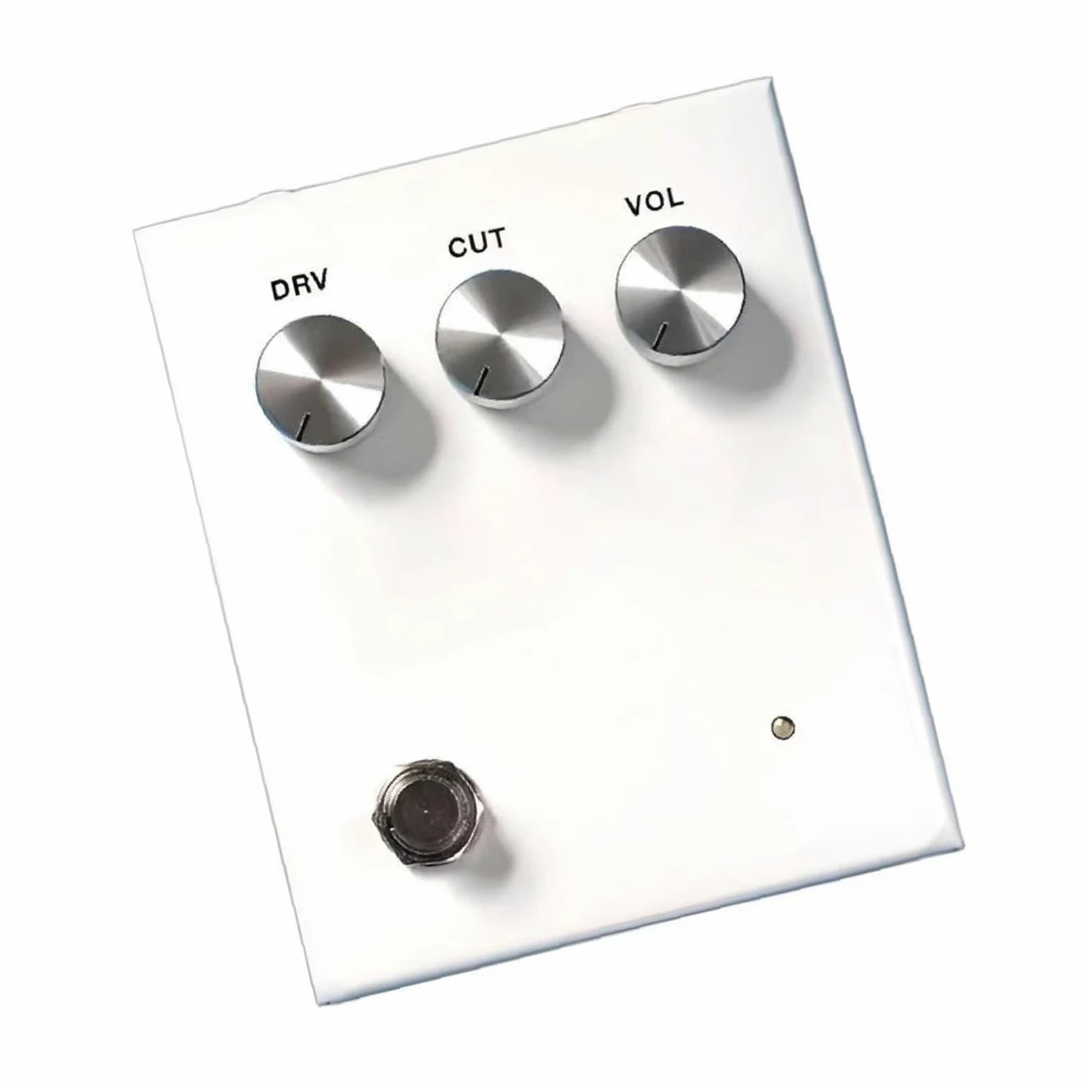 Efekty Gitarowe Profesjonalne Pedały Efektowe Do Gitary Pojedynczy Pedał Overdrive(White)