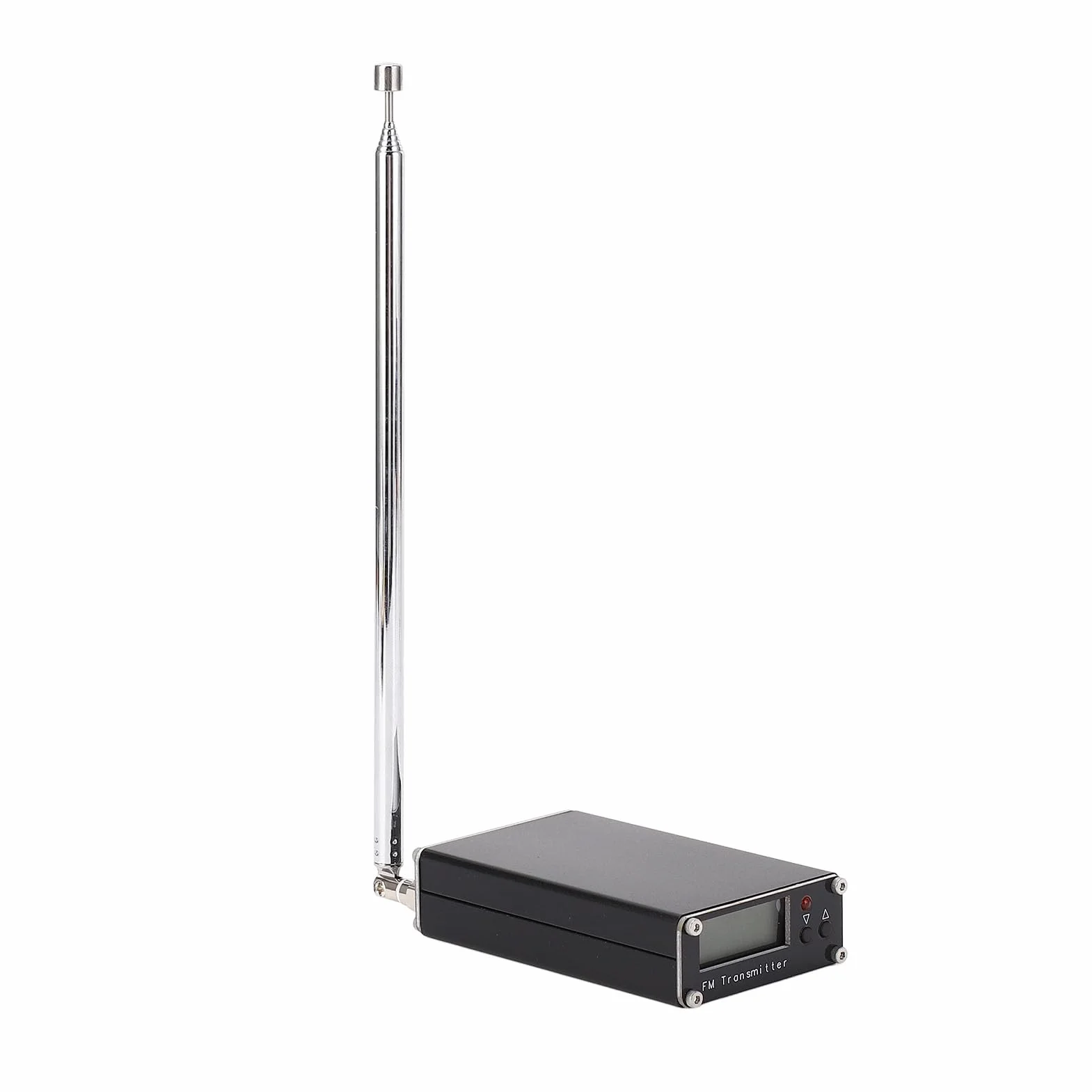 Cryfokt Nadajnik FM, Dalekiego Zasięgu 2000 M, Stereofoniczna Stacja Radiowa FM z Gniazdem Audio 3,5 Mm, 76 do 108 MHz, do Drive, Parkingu Przy Kinie, Szkolnego Supermarketu
