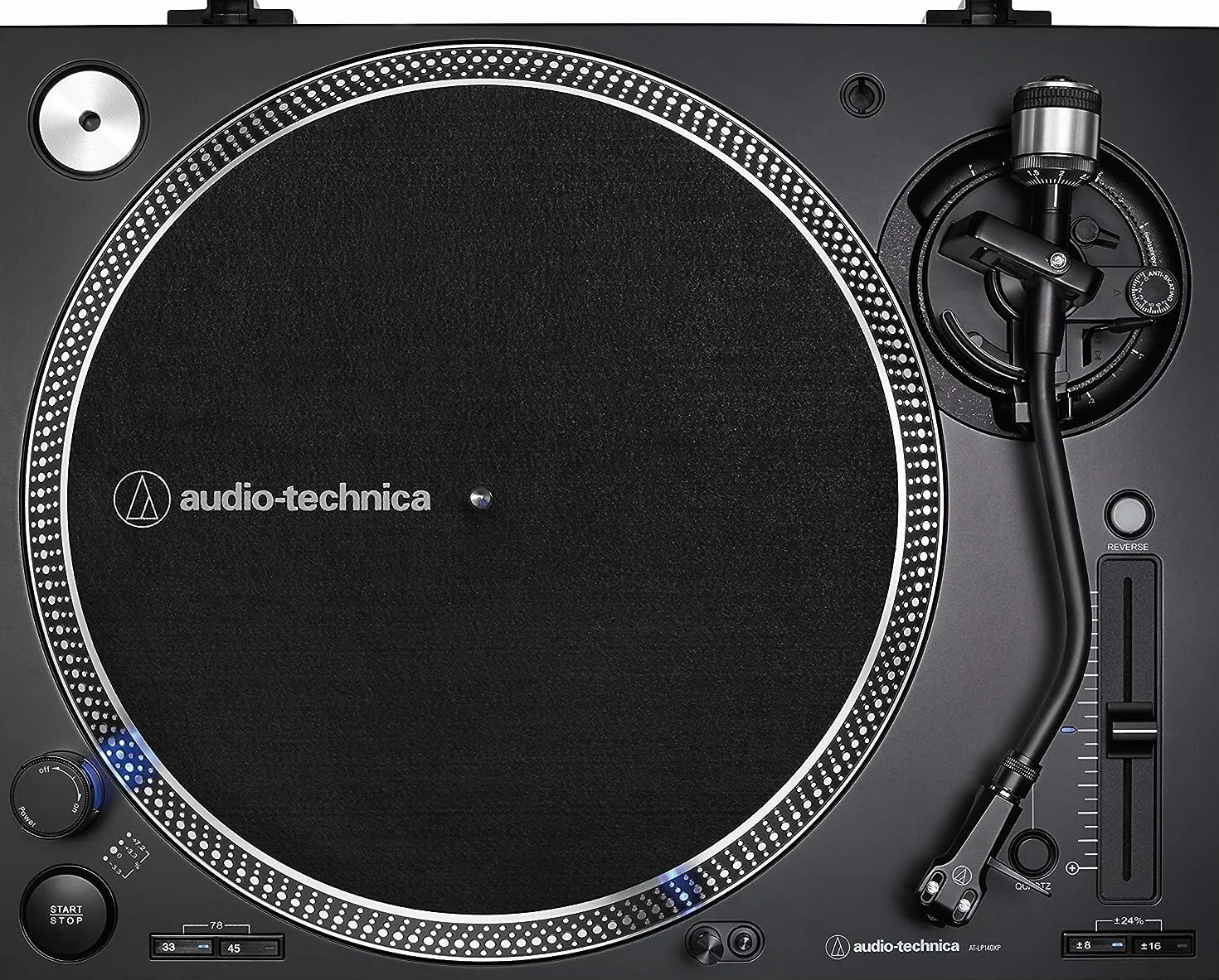 Audio-Technica - AT-LP140XP Profesjonalny gramofon DJ z napędem bezpośrednim