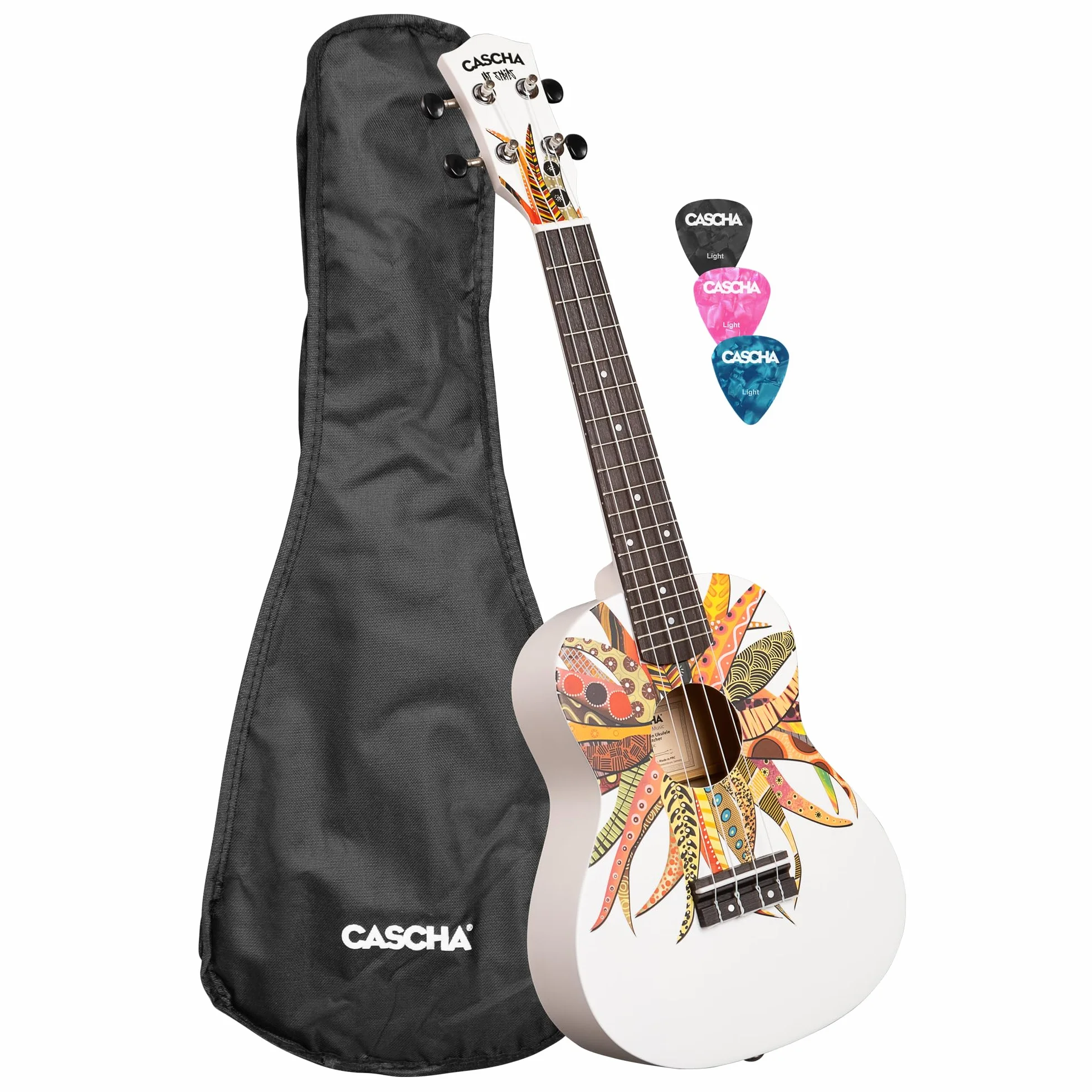 Concert Ukulele Linden Dreamcatcher (w zestawie torba, 3 i)